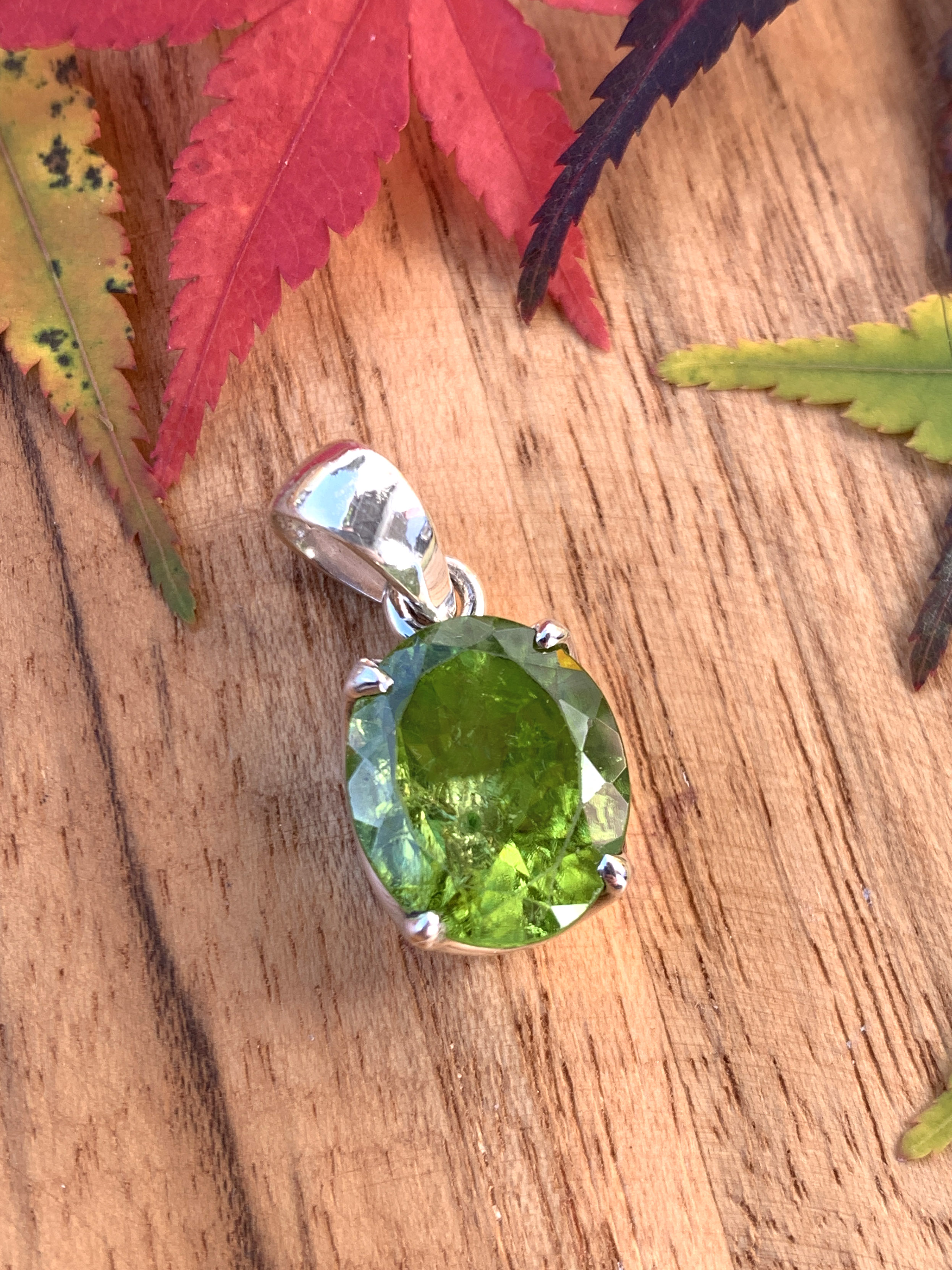 Top Peridot Pendant