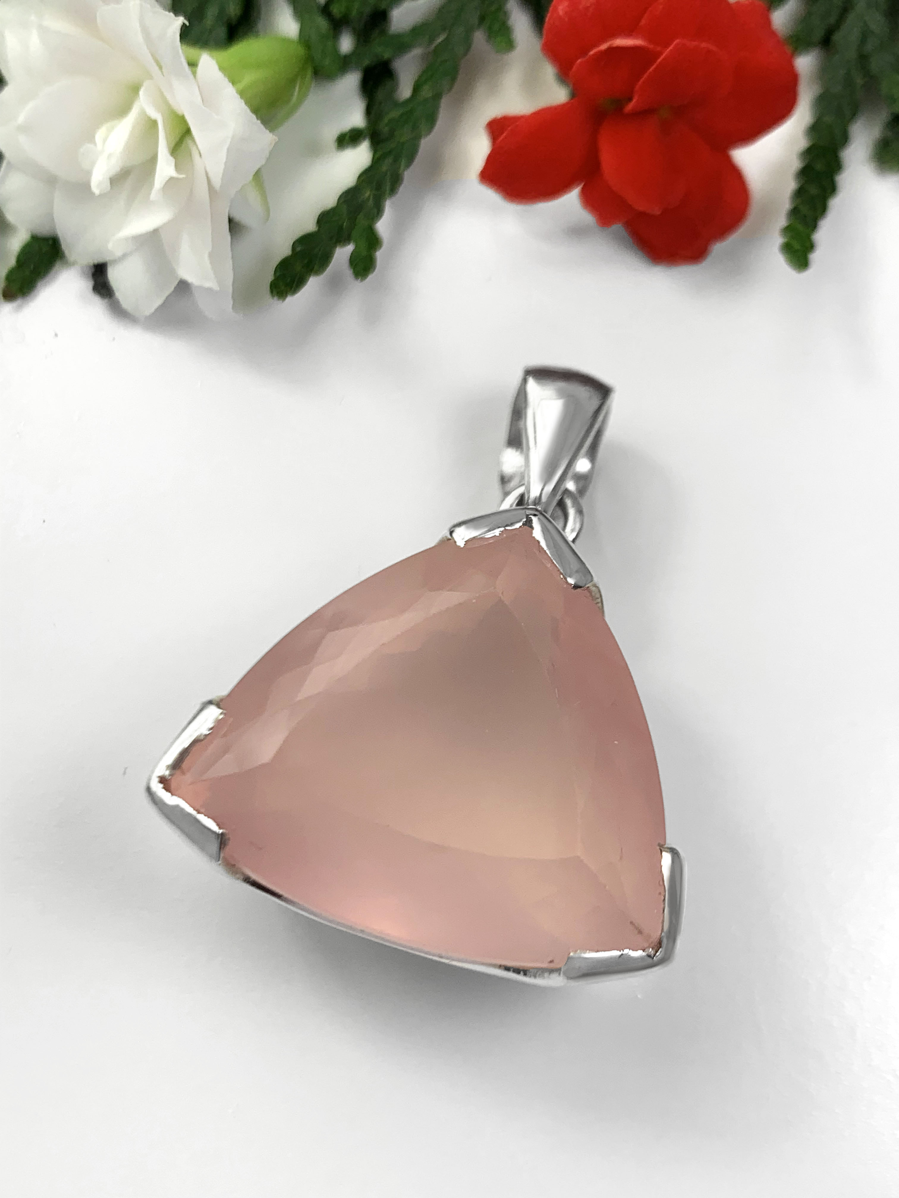 Rosenquarz Anhänger