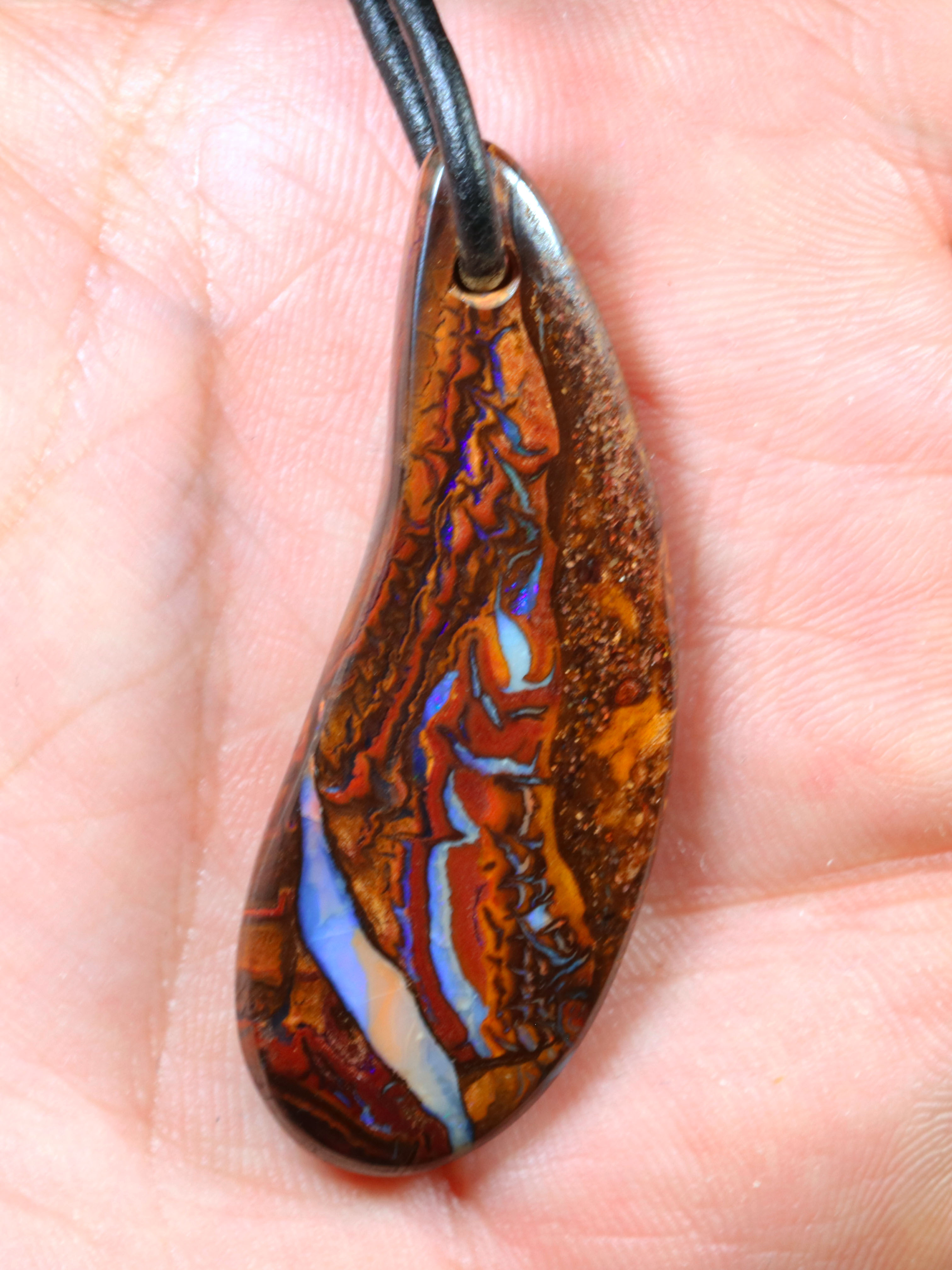 Boulder Opal Pendant