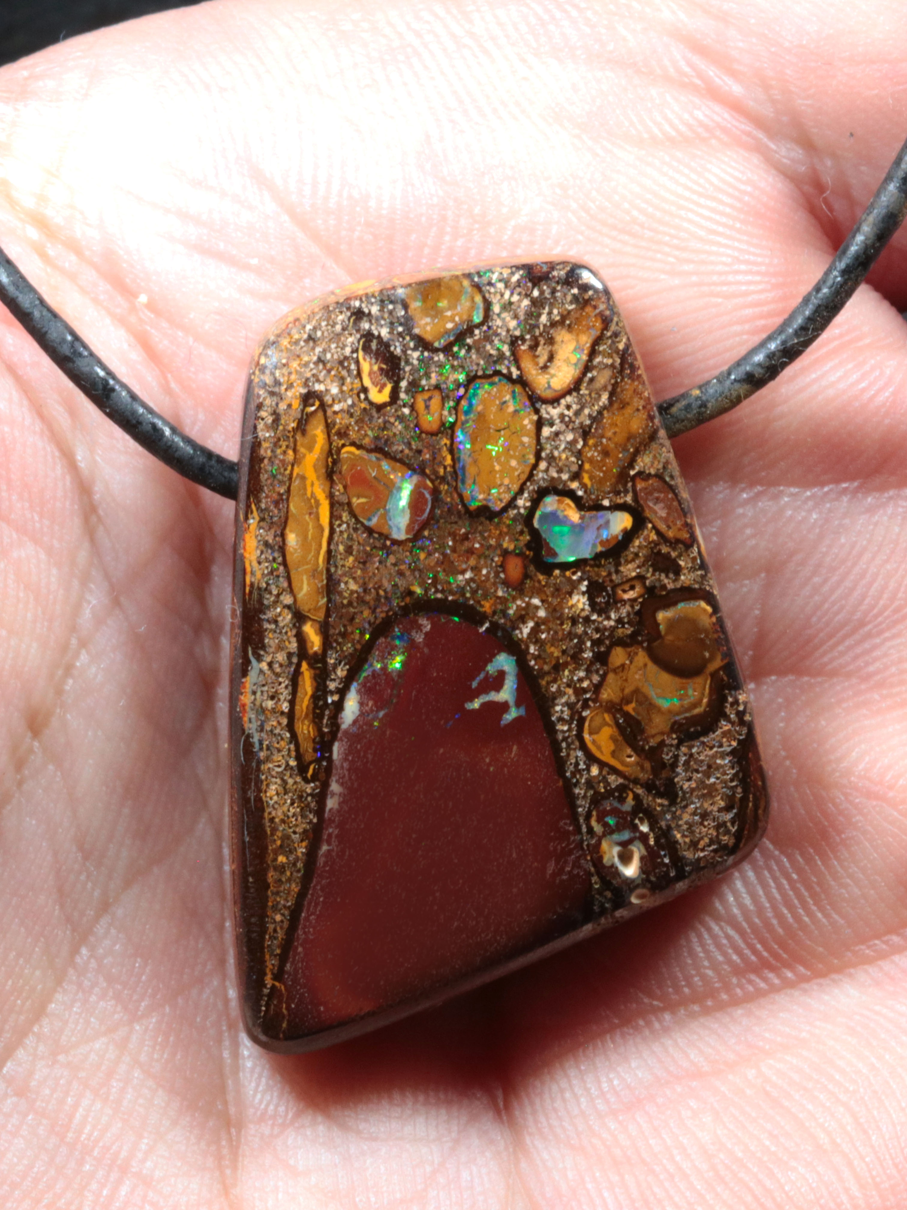 Boulder Opal Anhänger 