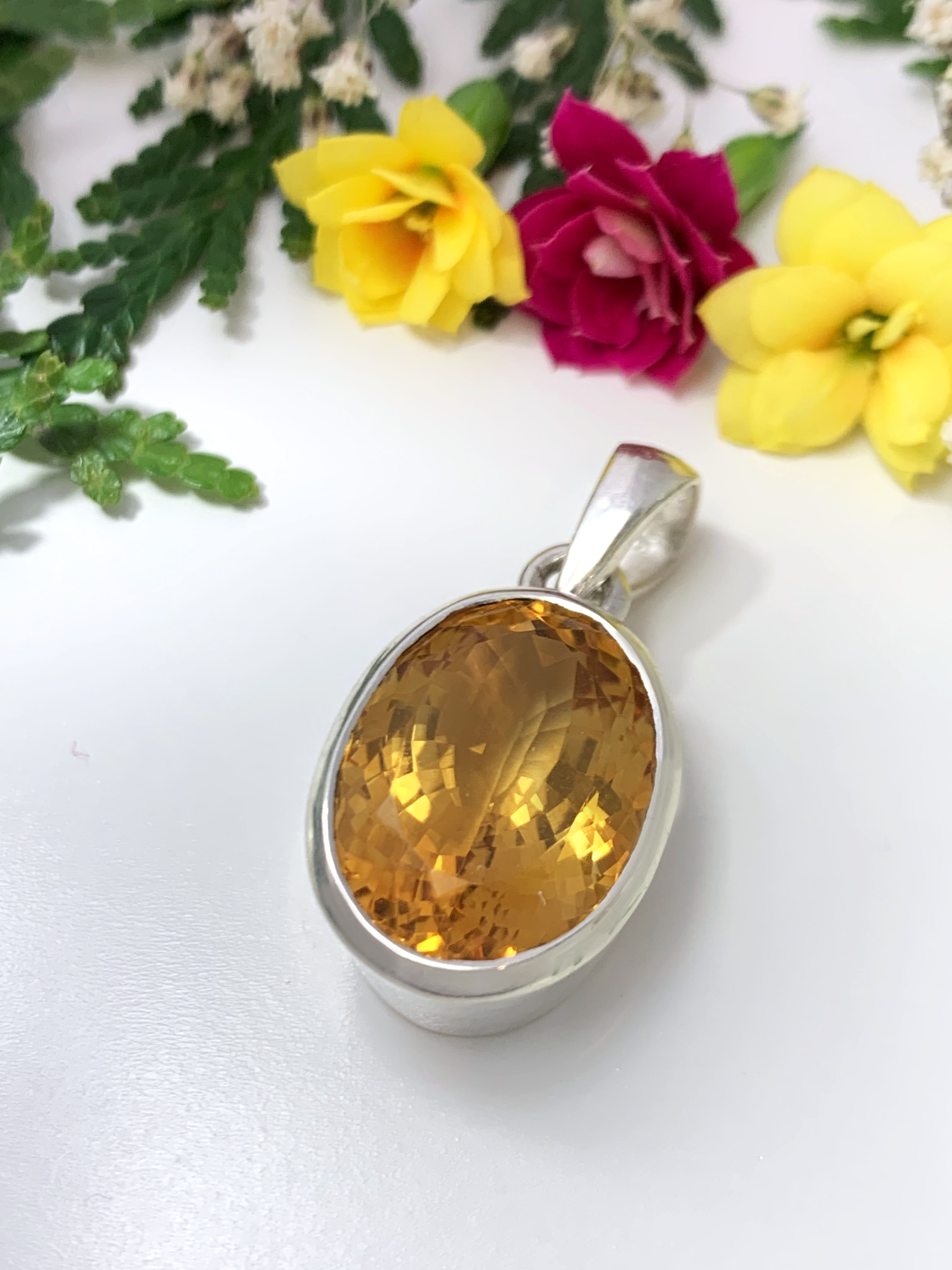 Citrine Pendant - TOP 