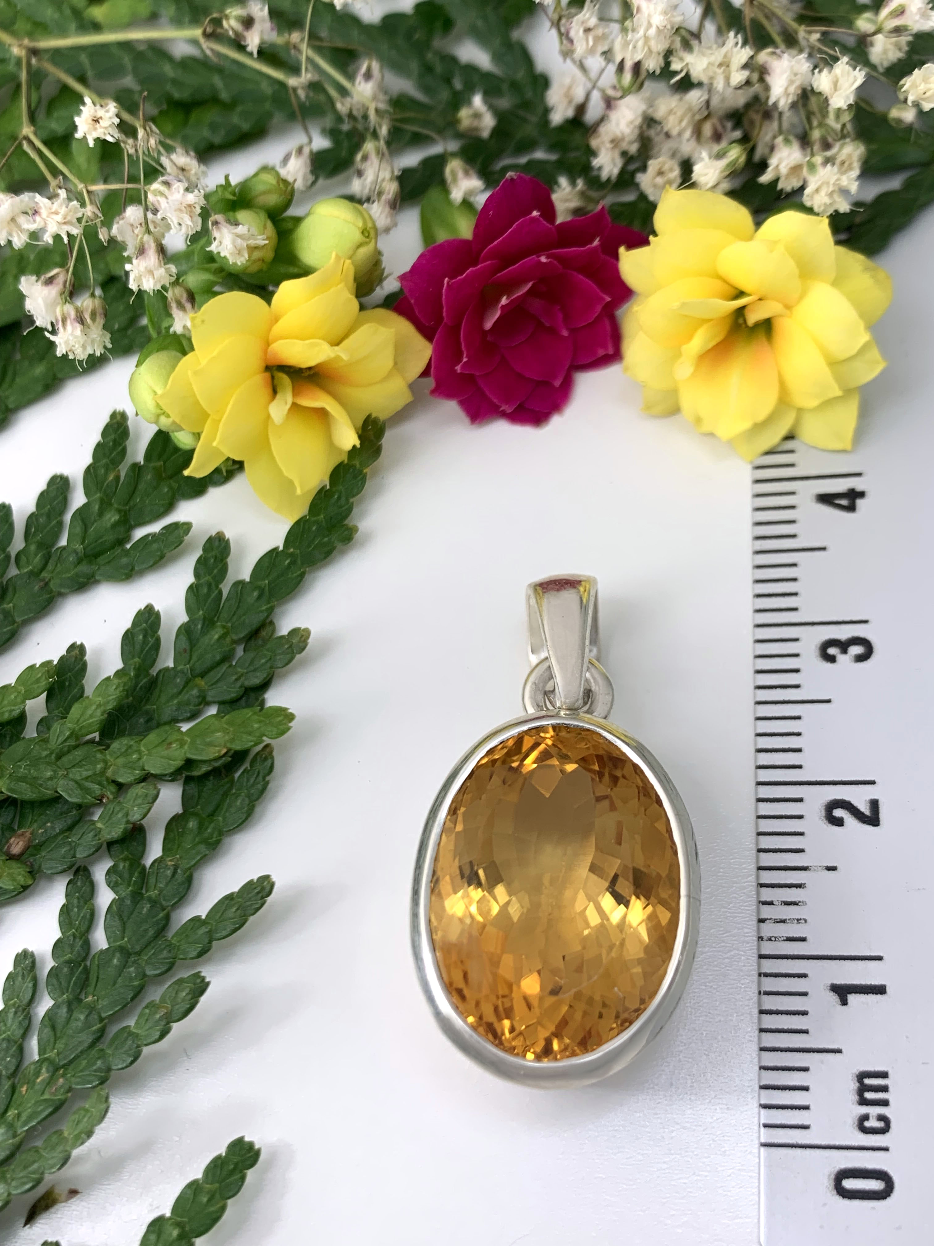 Citrine Pendant - TOP 