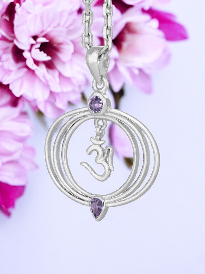 Photoroom_20240316_183441 Om Anhänger - Amethyst