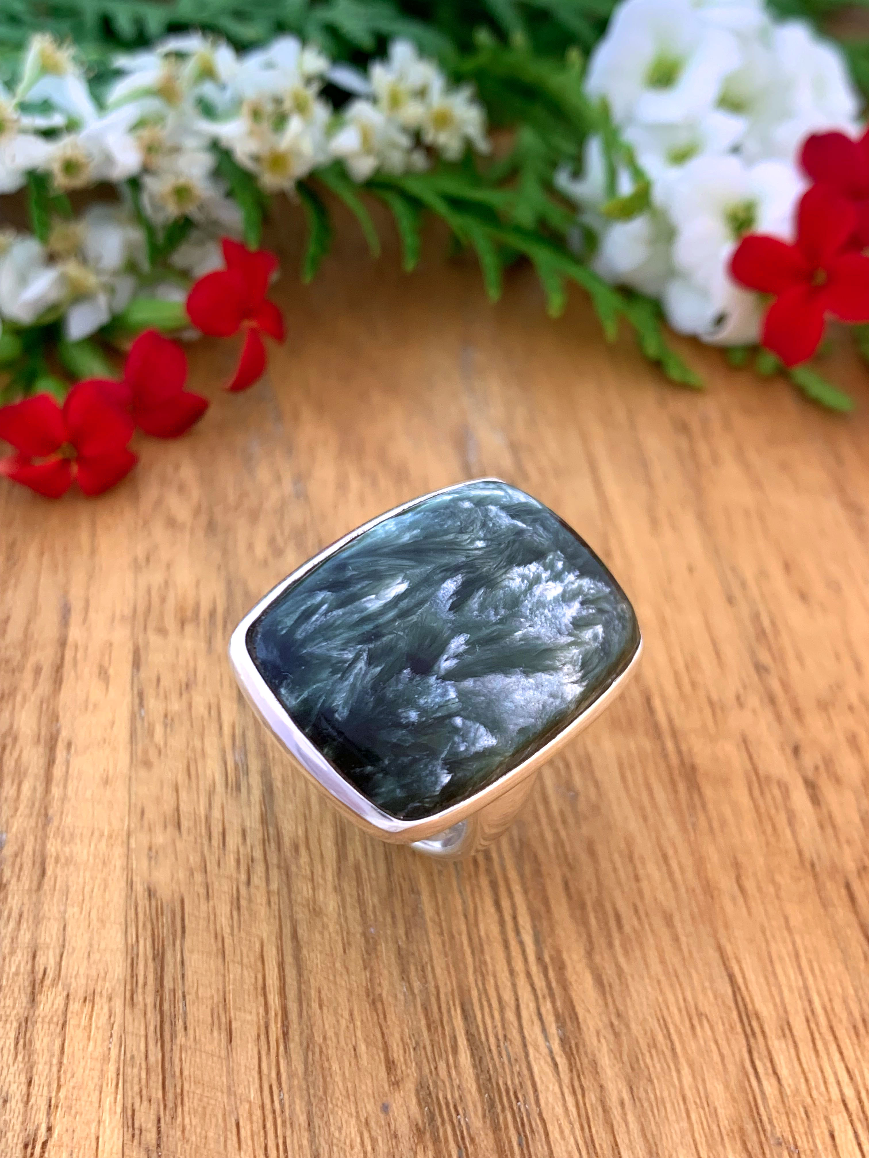 Seraphinite Ring