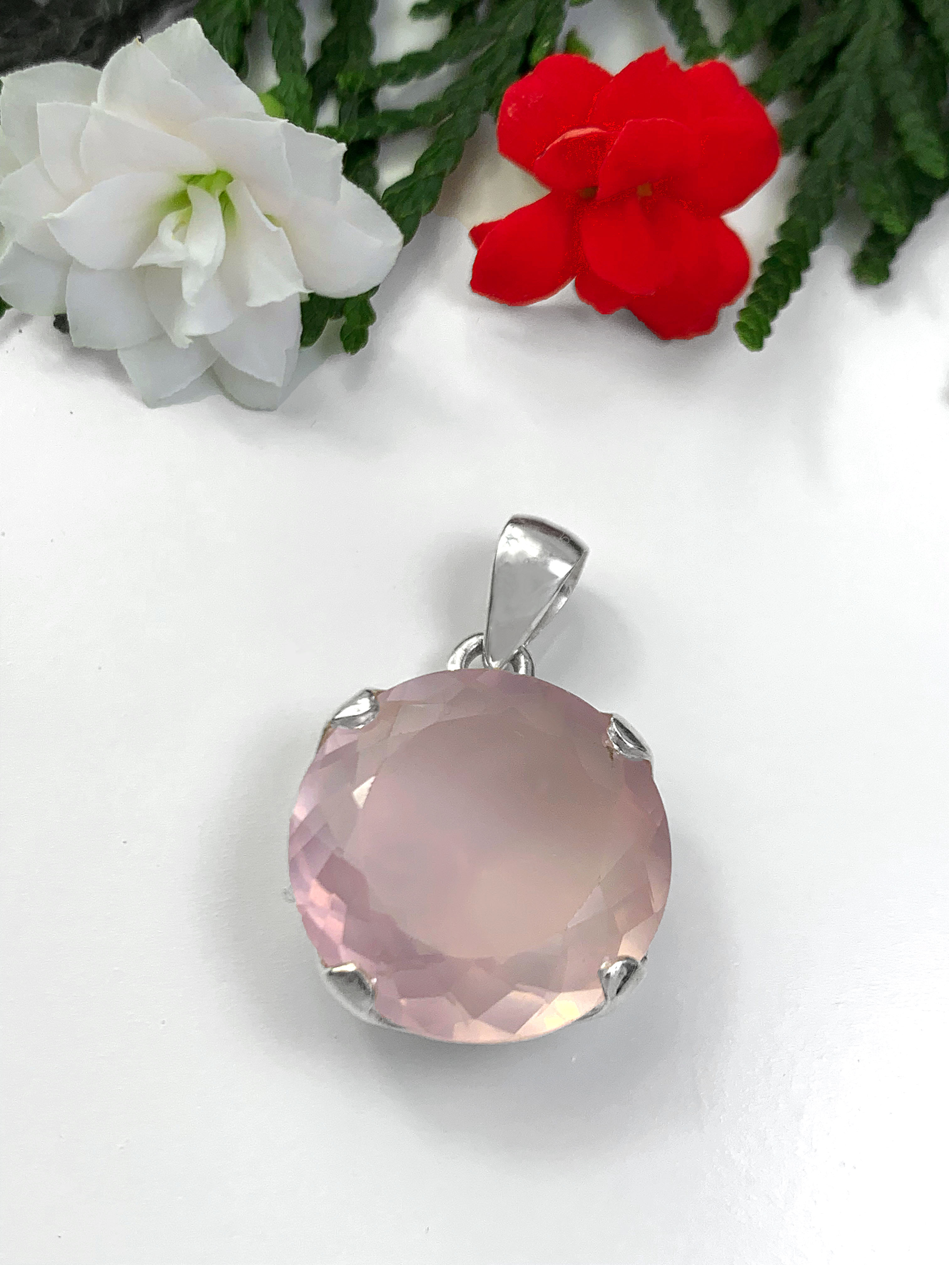 Rose Quartz Pendant