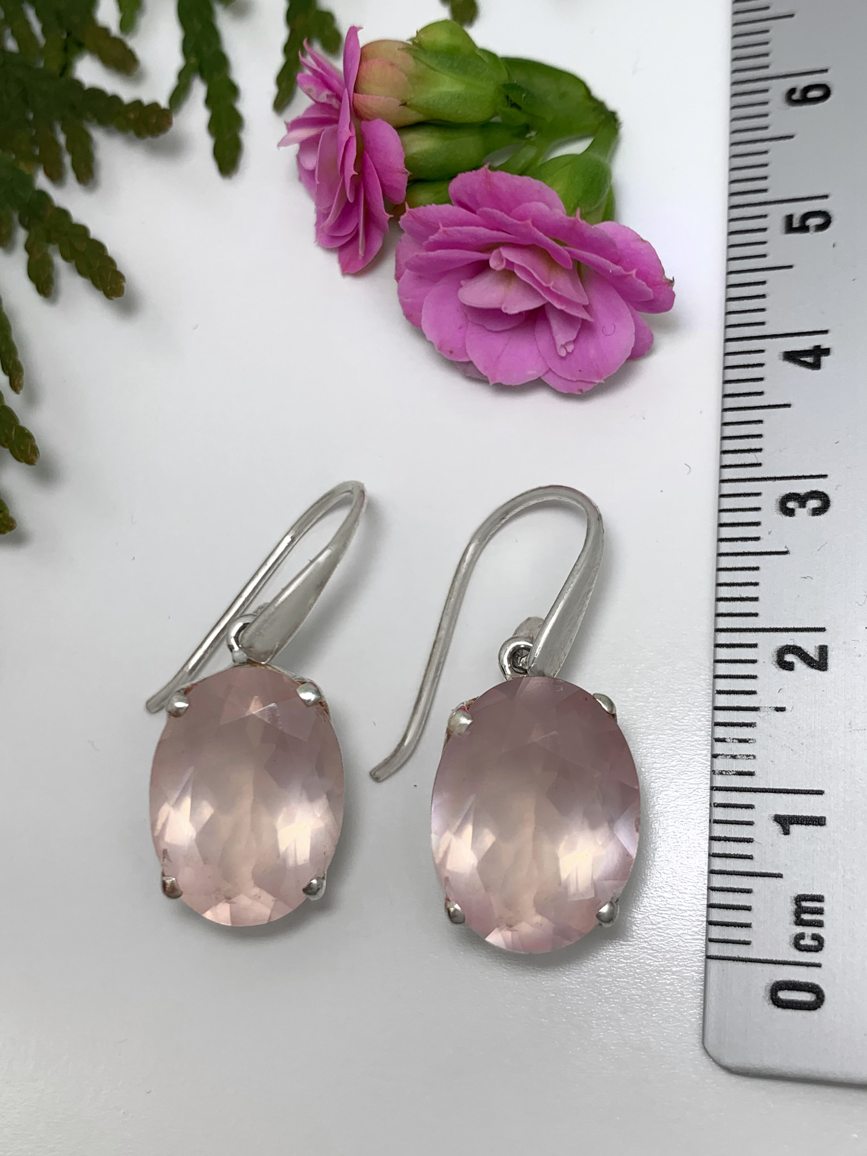 rosequarz-ohrhaenger-rosenquartz-earrings-ohr00891-3 Rose Quartz Earrings
