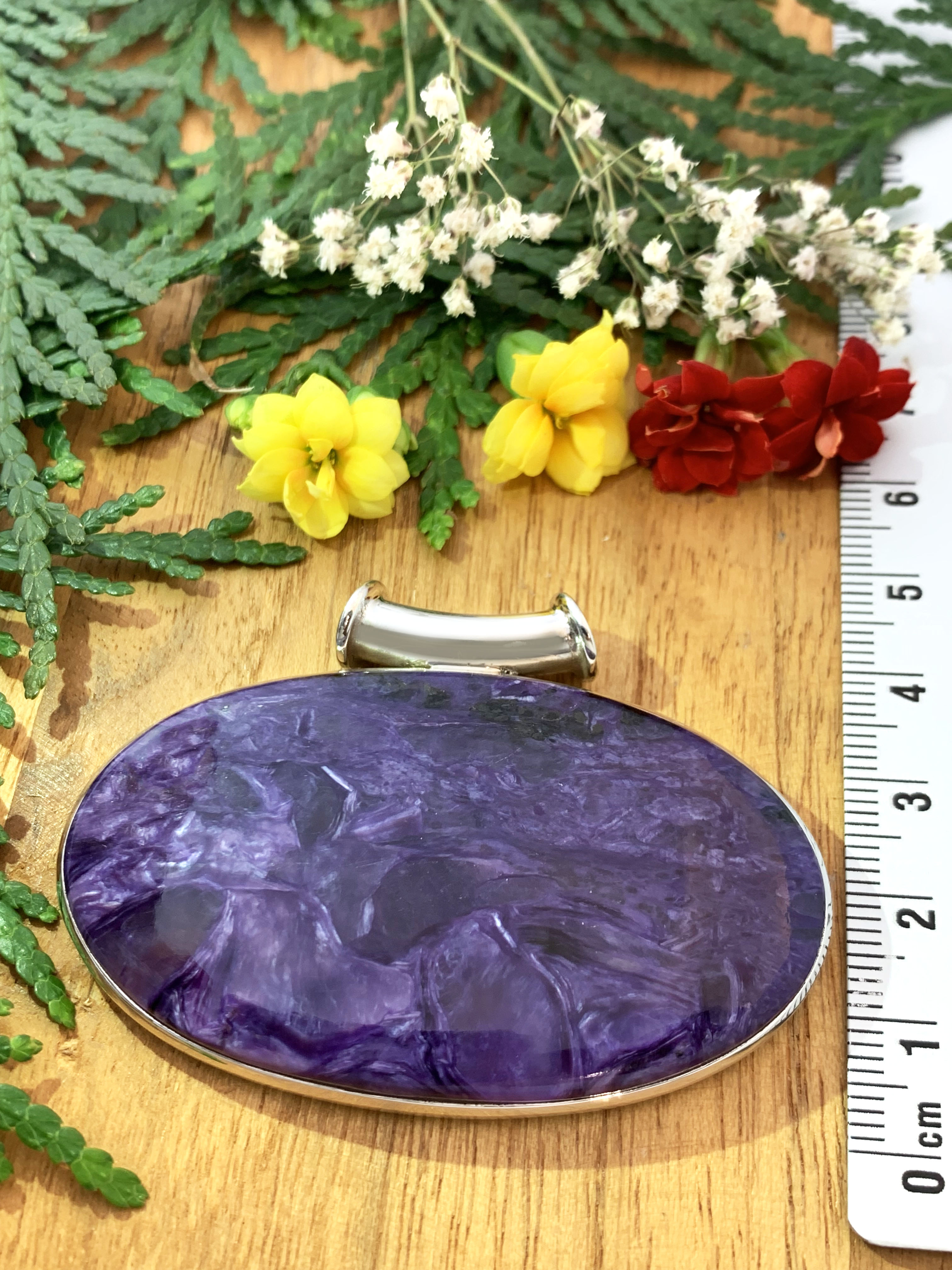 Charoite Pendant - XL