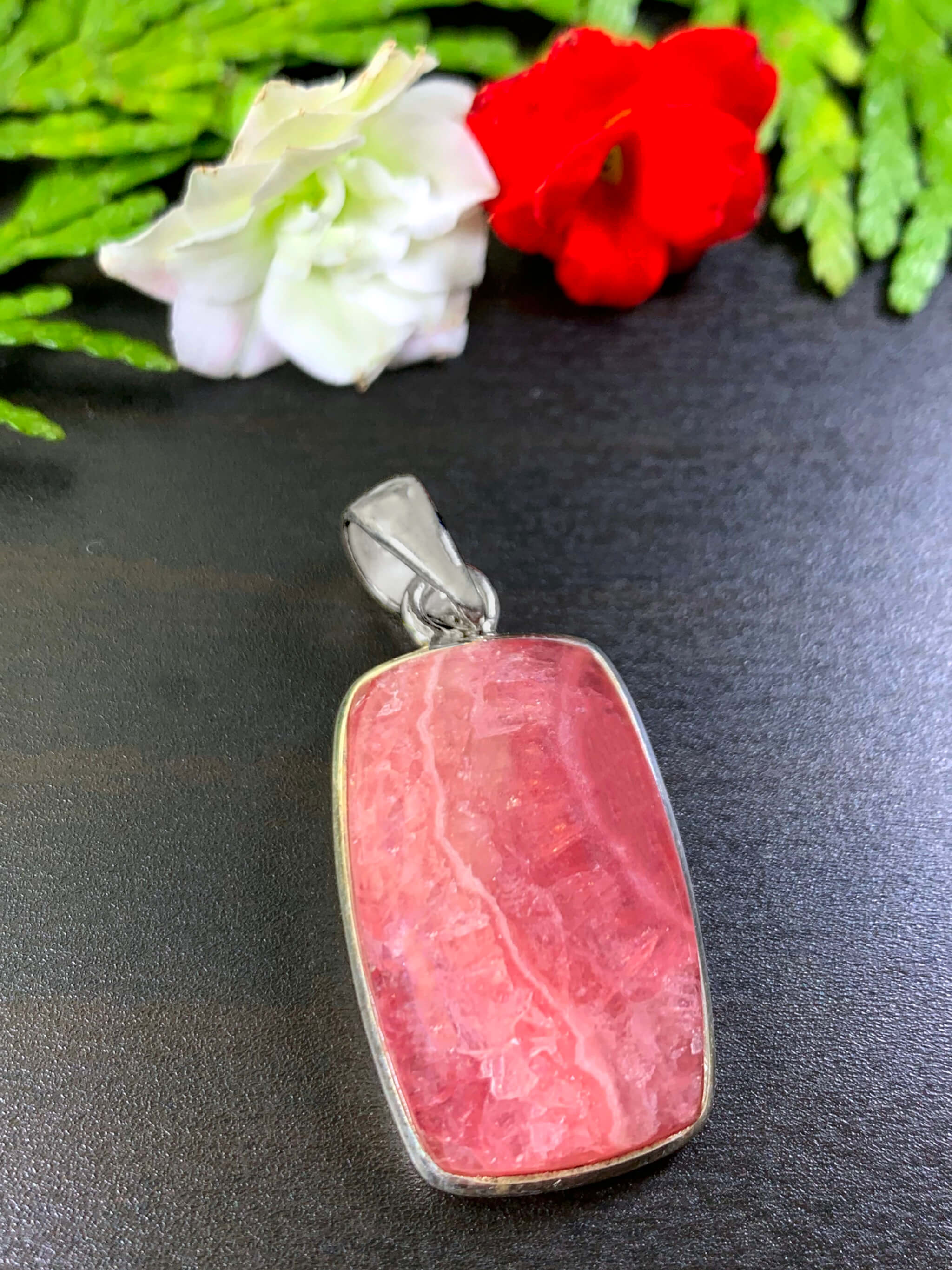 Rhodochrosite Pendant