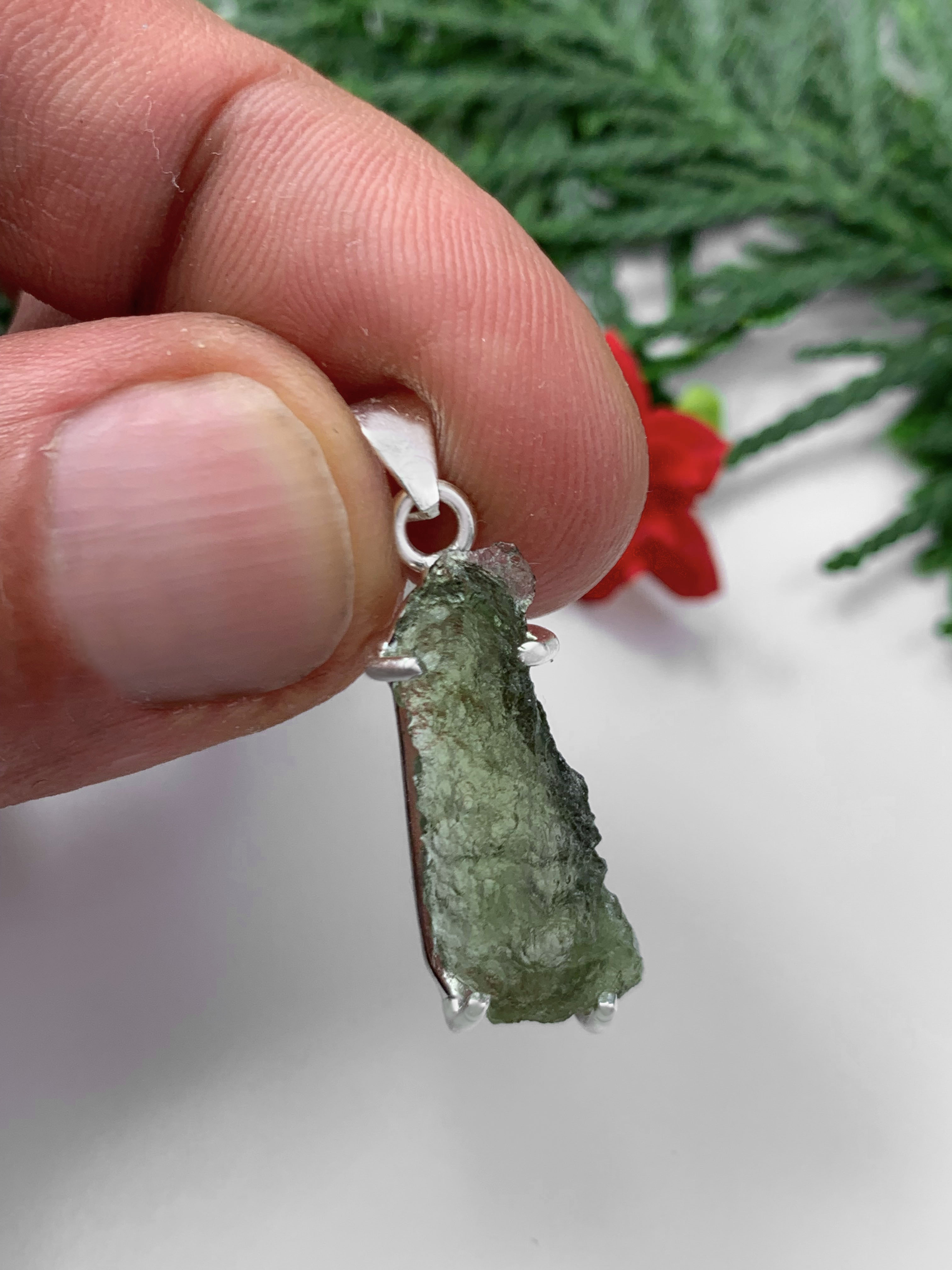 Moldavite Pendant