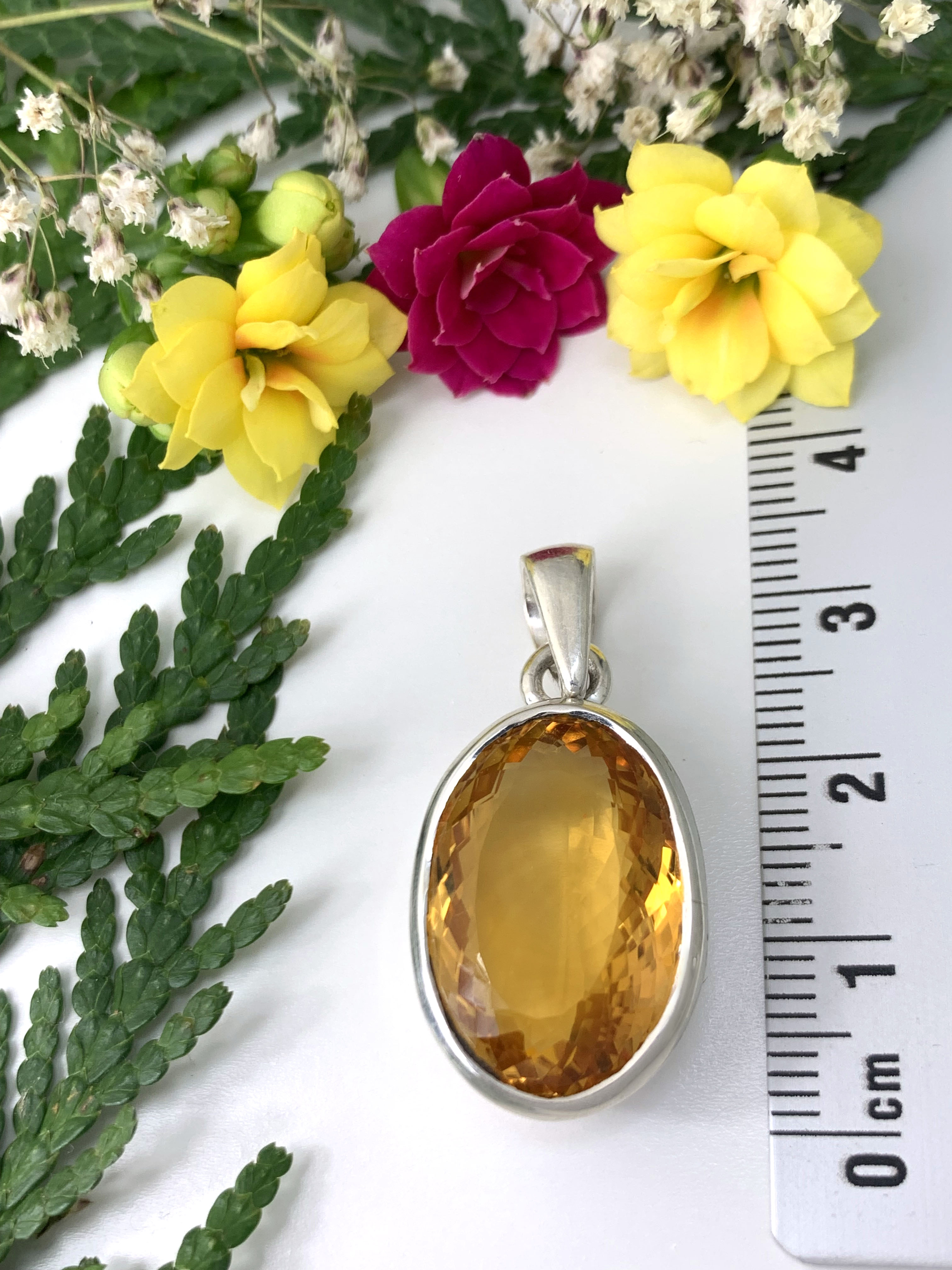 Citrine Pendant - TOP 