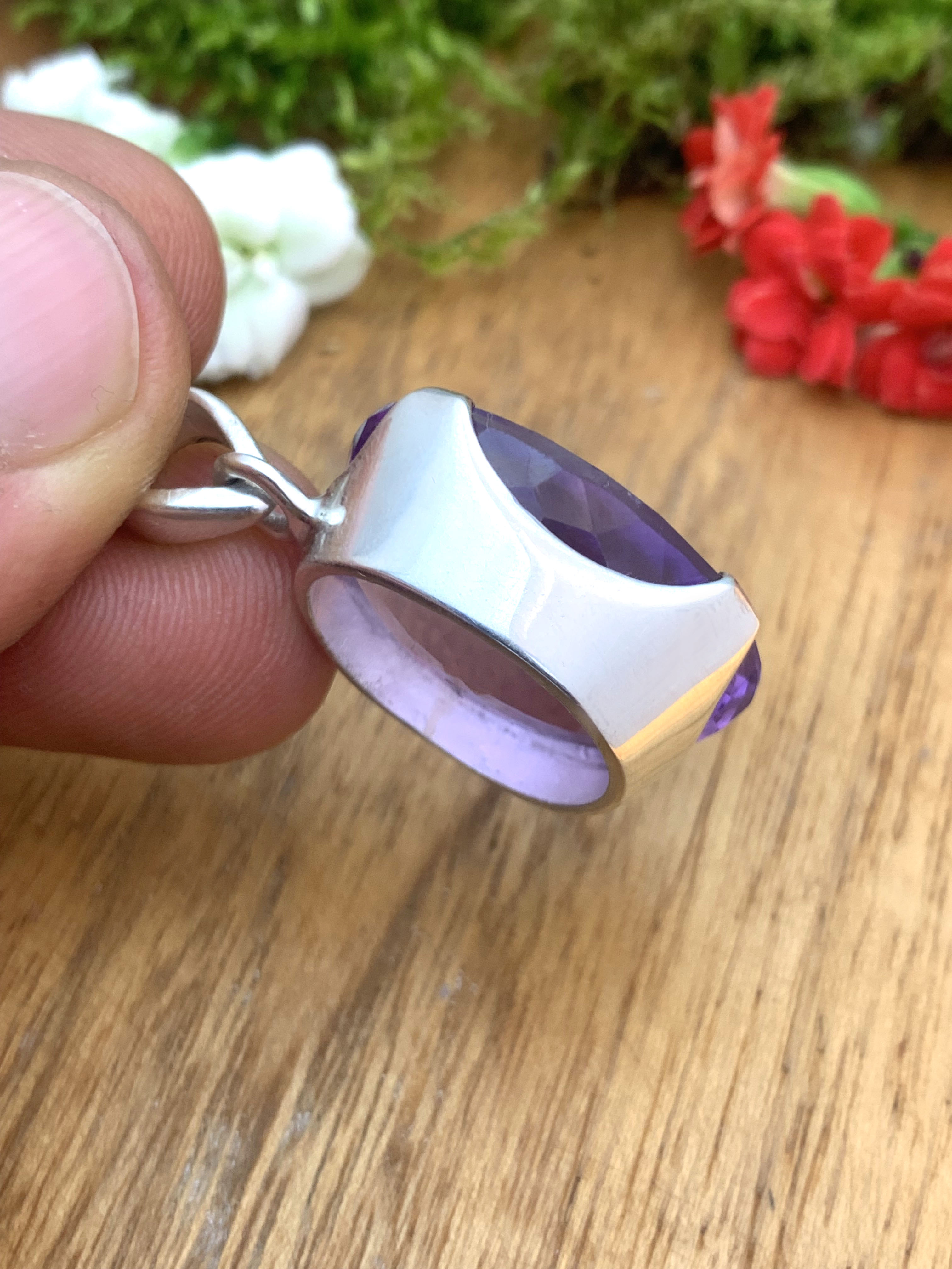 amethyst-anhaenger-amethyst-pendant-ah03348-4 Amethyst Anhänger - TOP Afrika