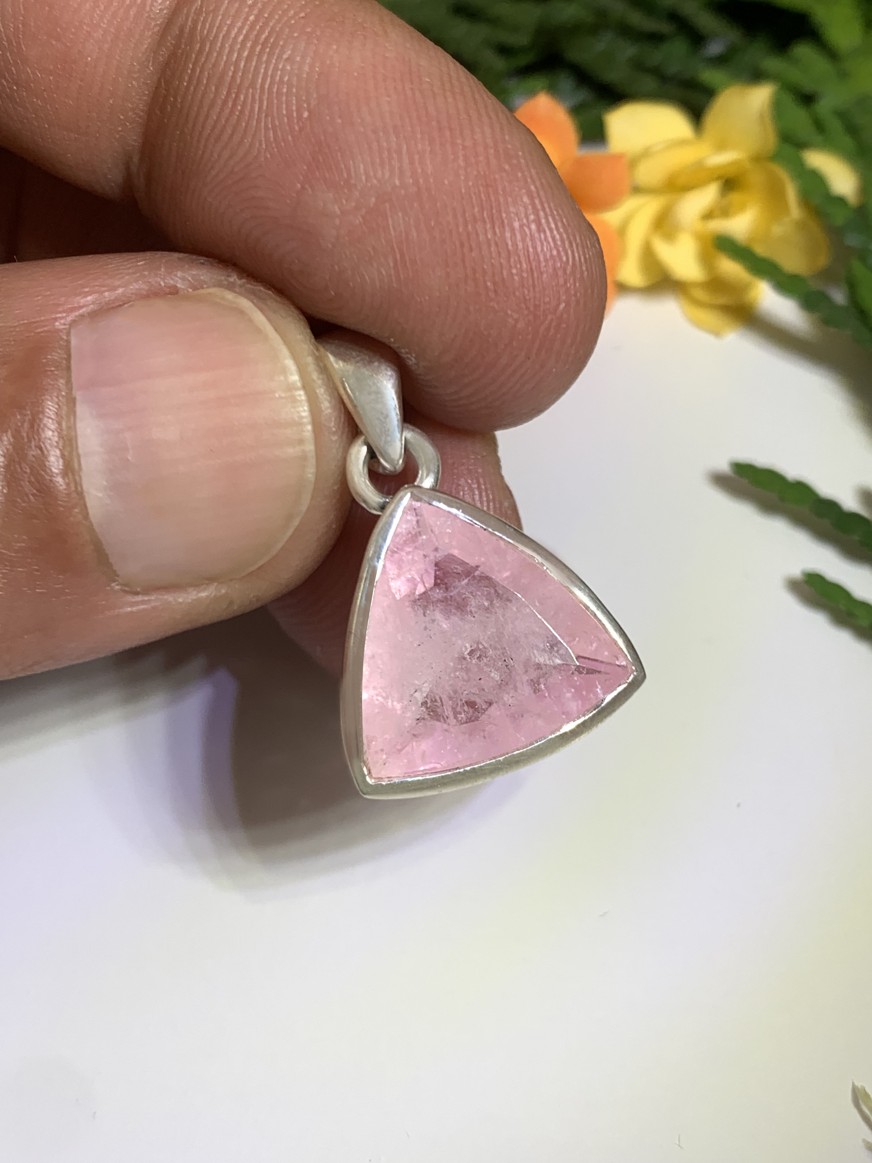 Morganite Pendant