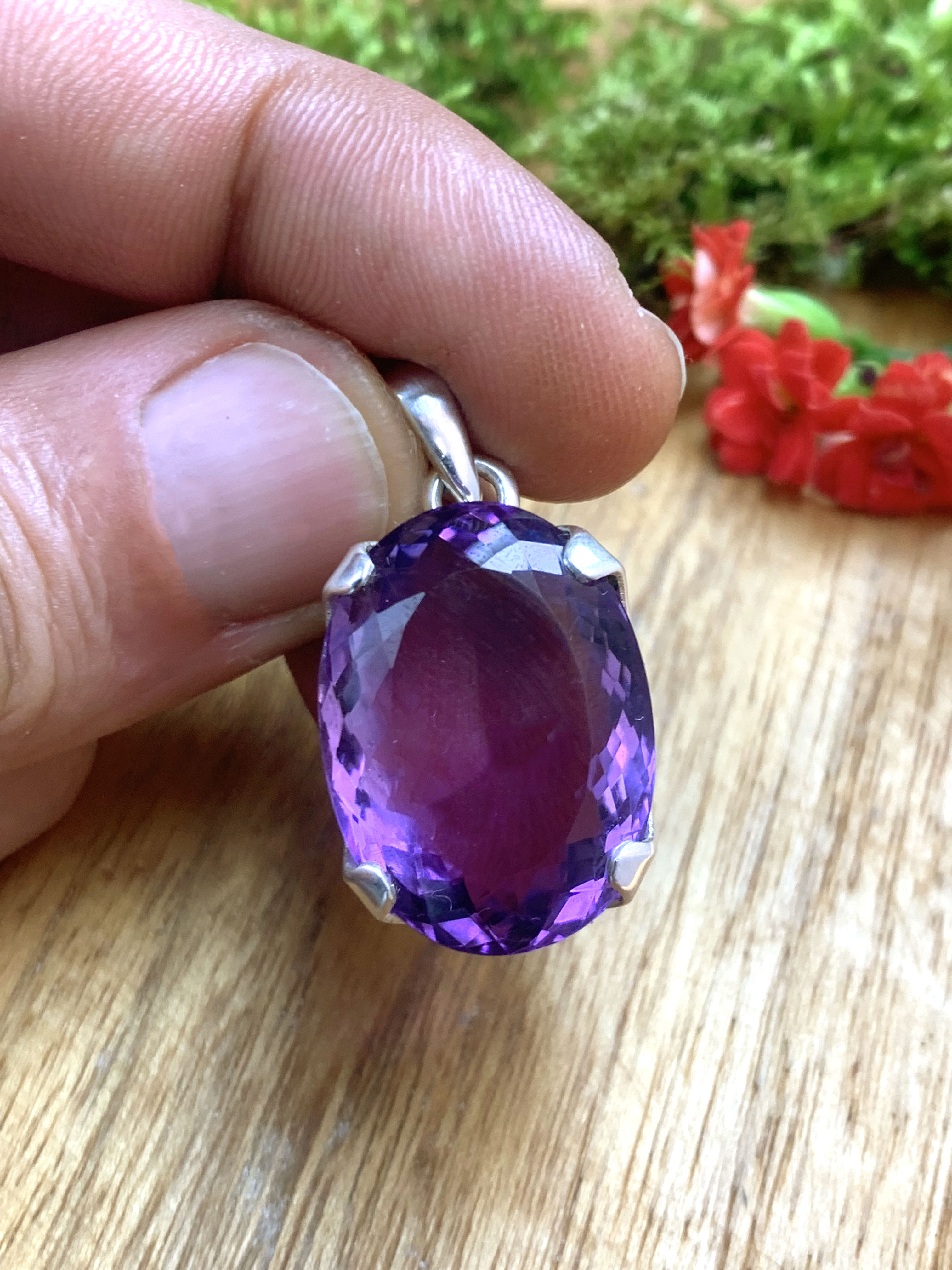 amethyst-anhaenger-amethyst-pendant-ah03348-2 Amethyst Anhänger - TOP Afrika