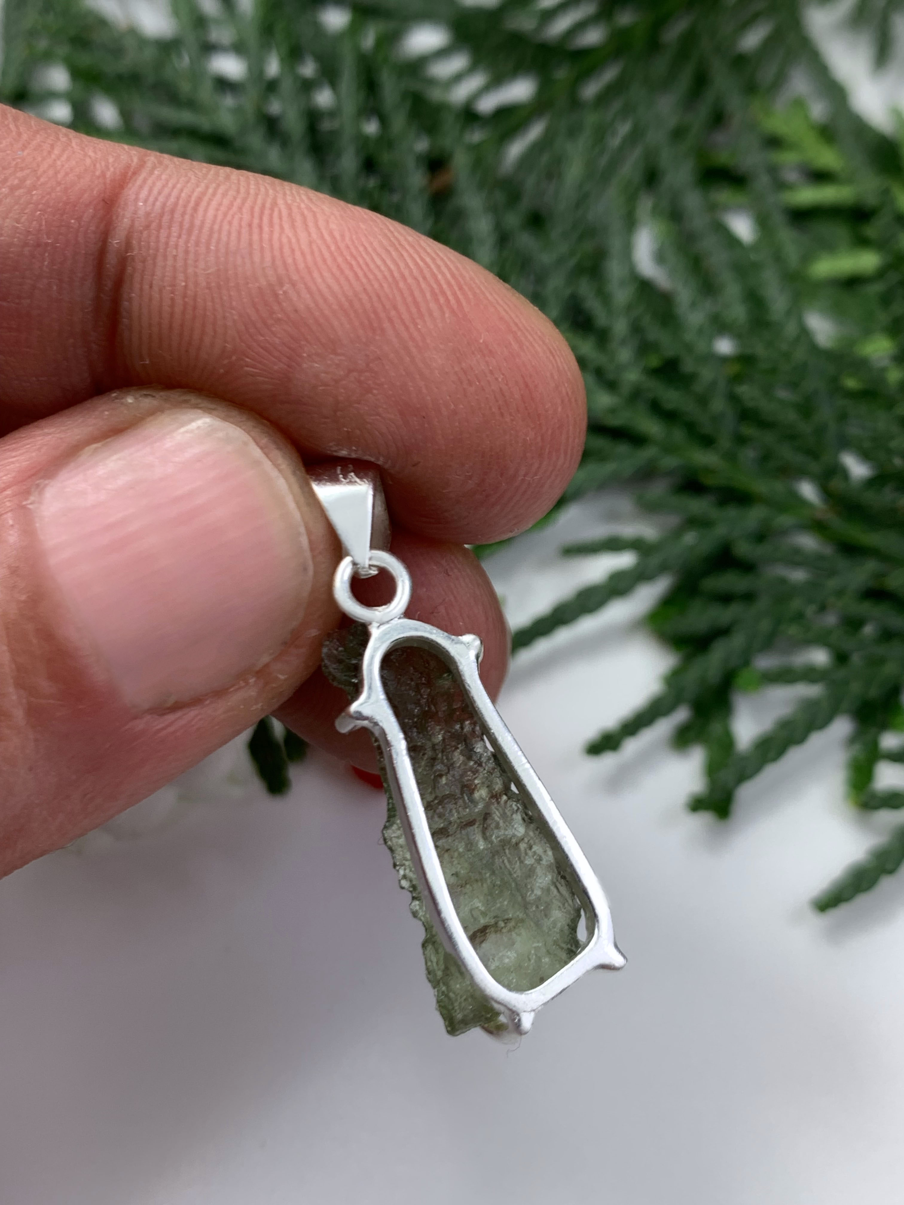 Moldavite Pendant