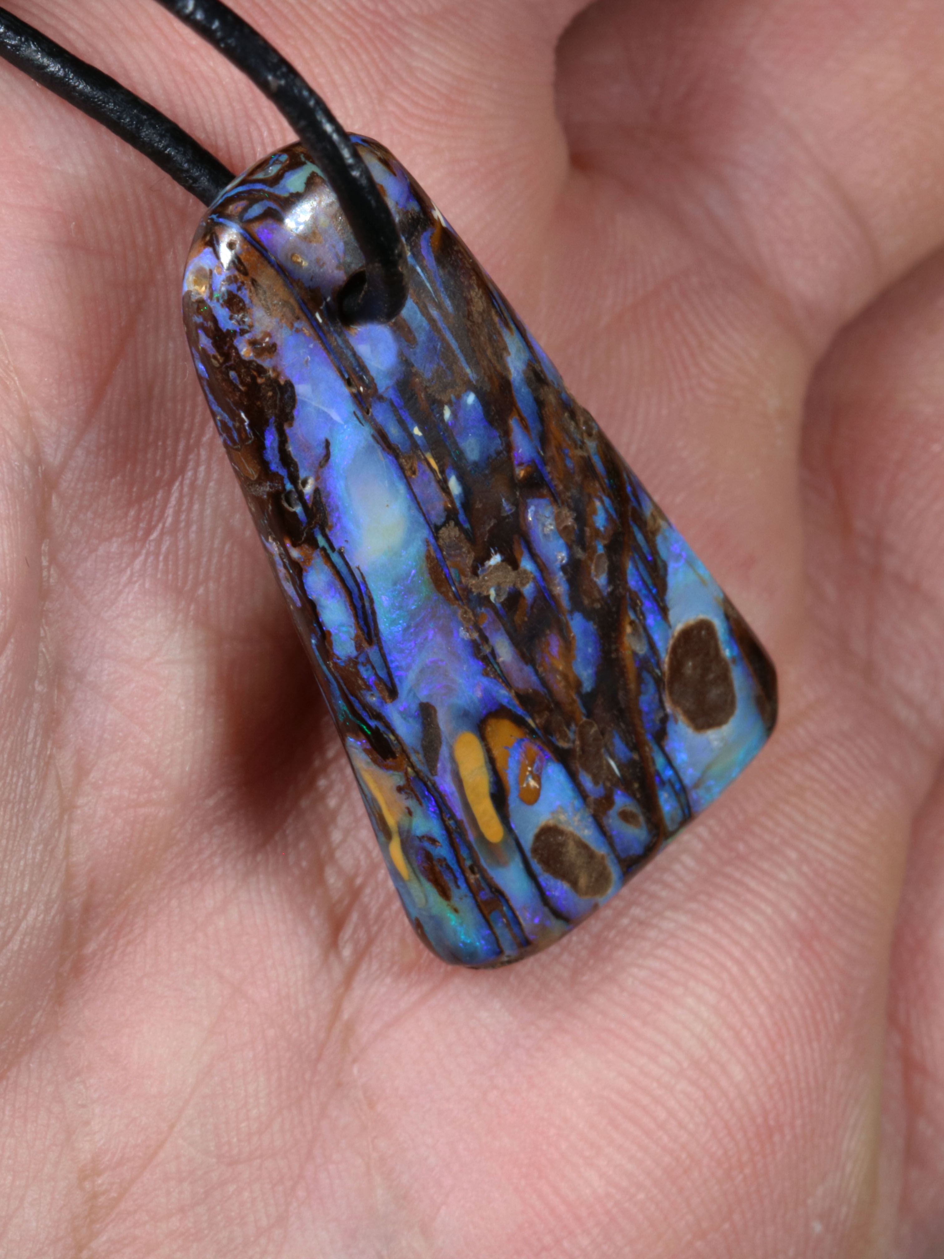 Boulder Opal Pendant