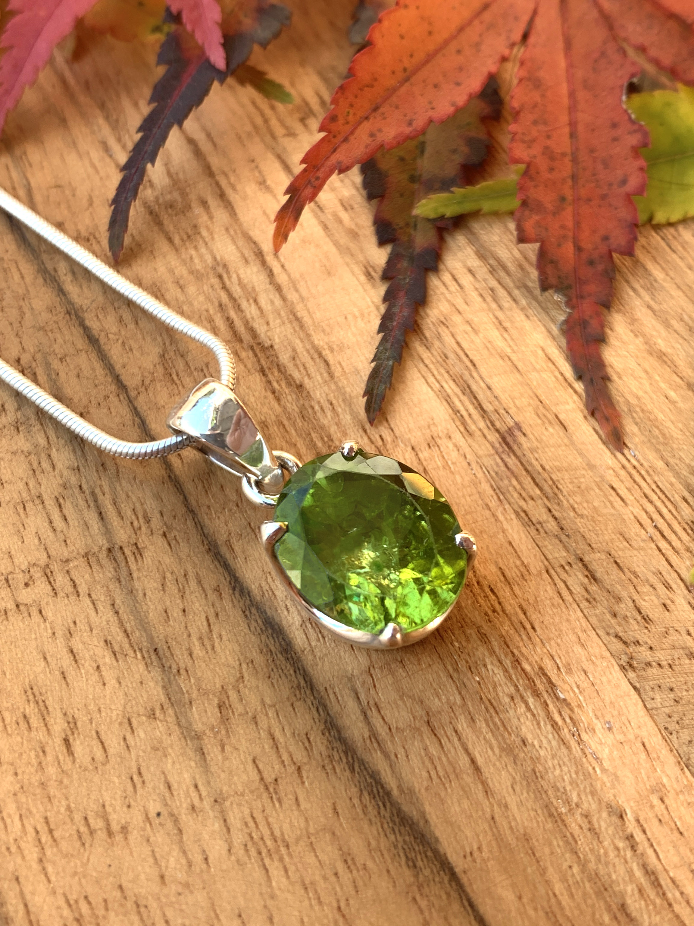 Top Peridot Pendant