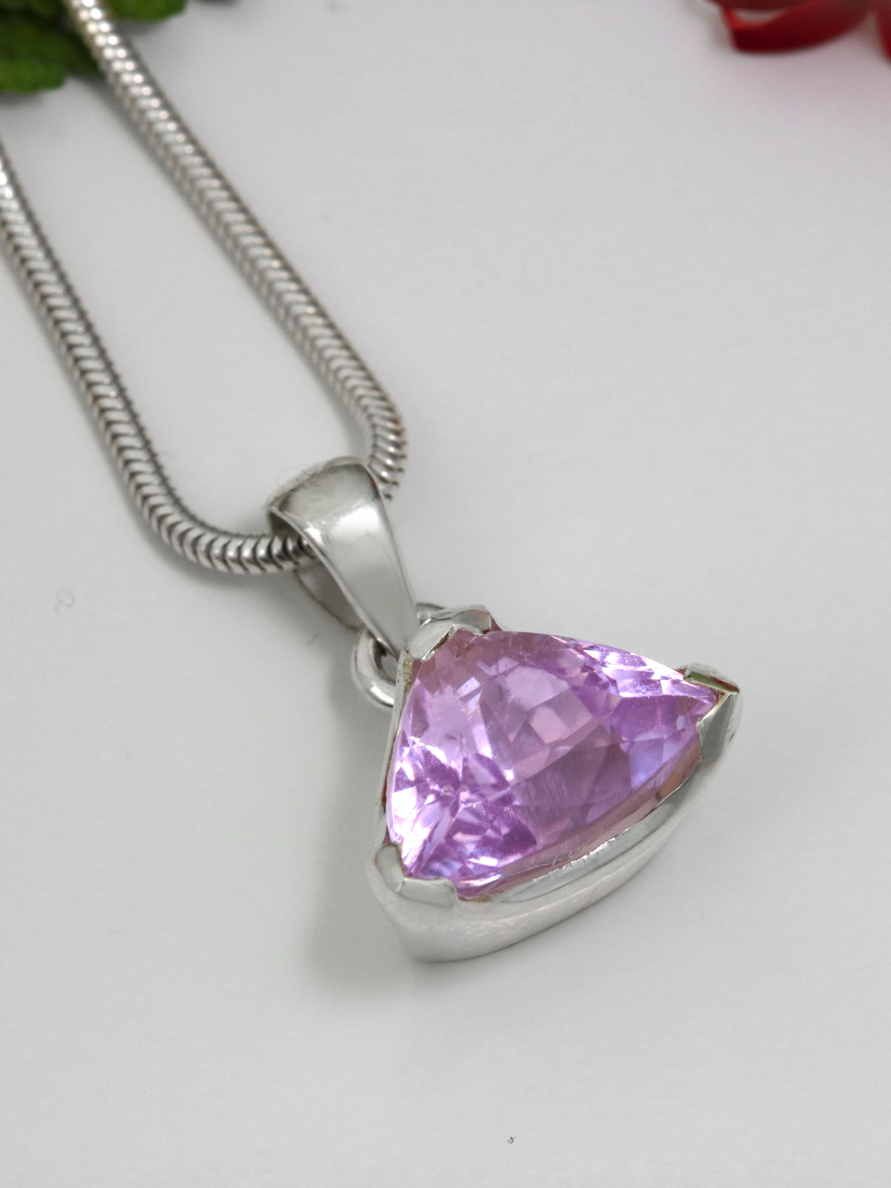 Kunzite Pendant