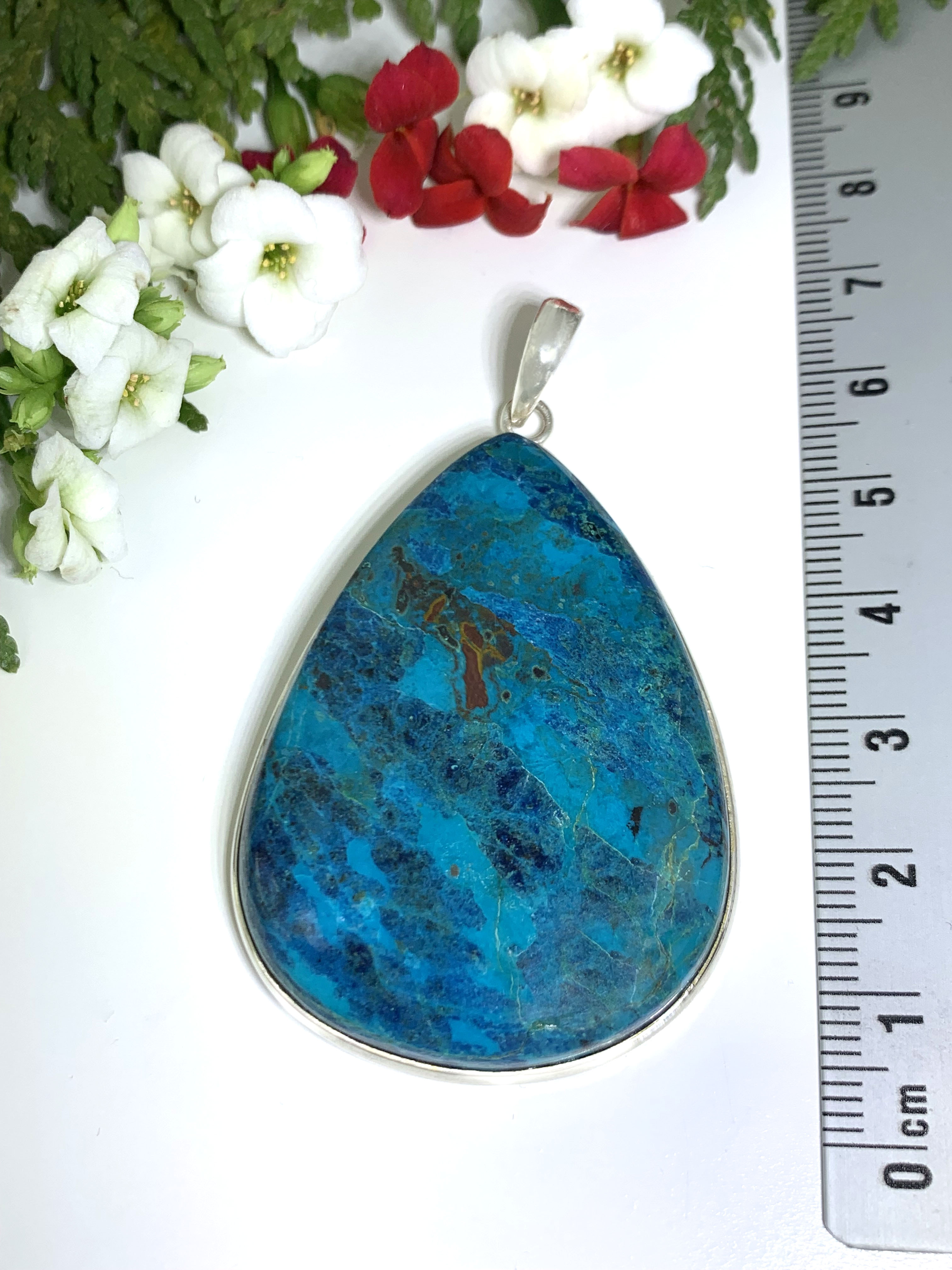 Shattuckite Pendant