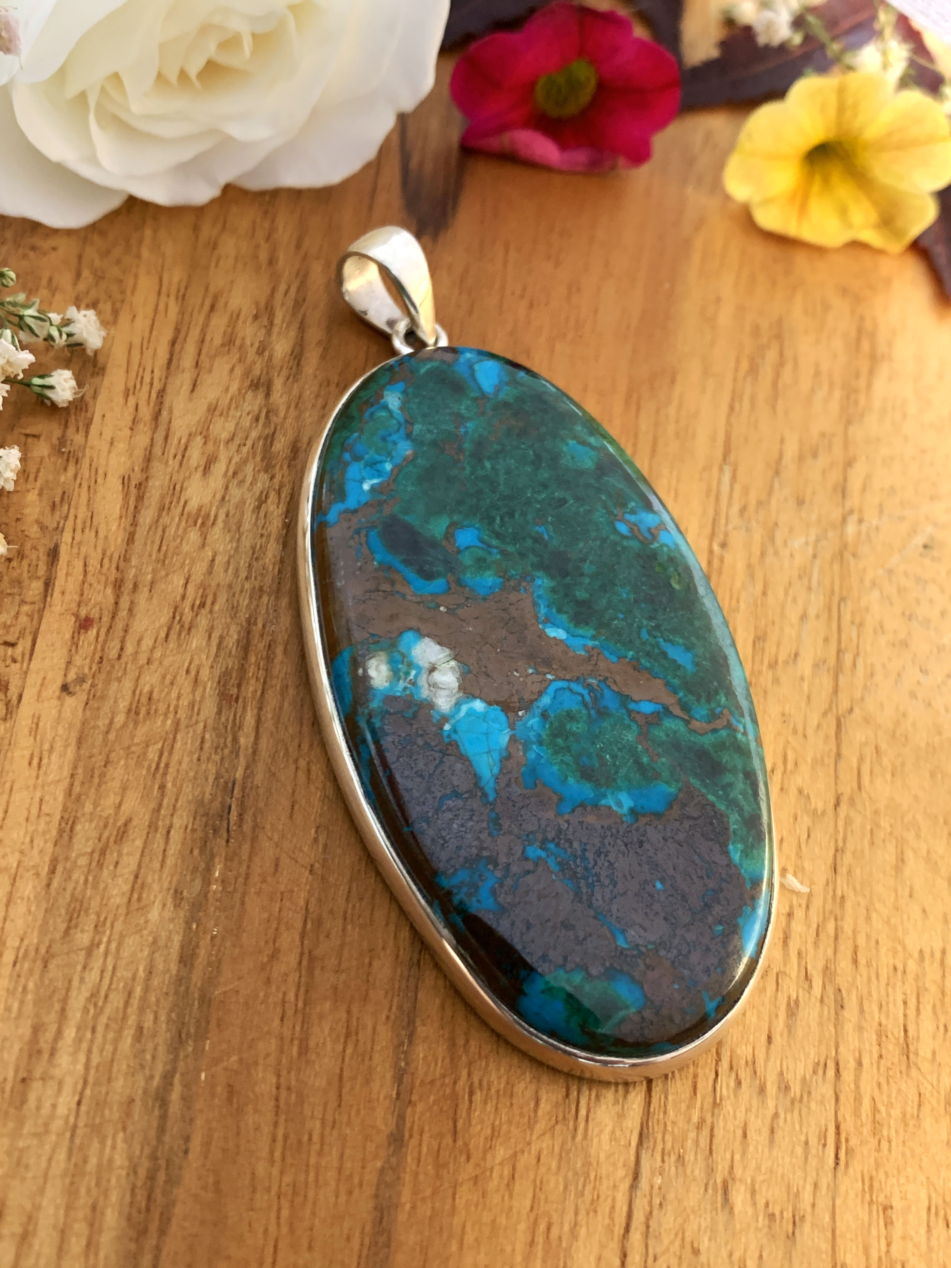 Chrysocolla  Pendant - XL