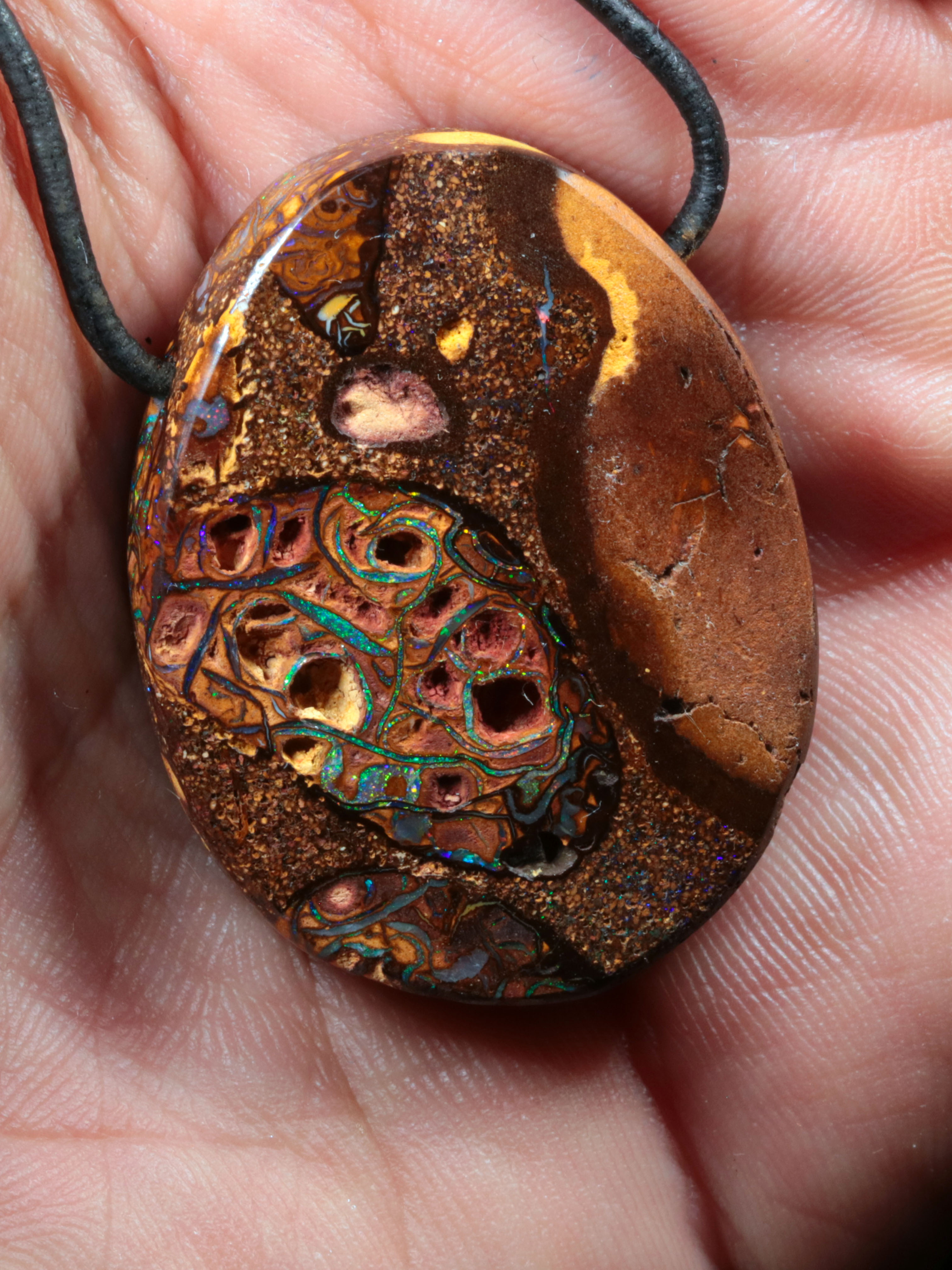 Boulder Opal Pendant