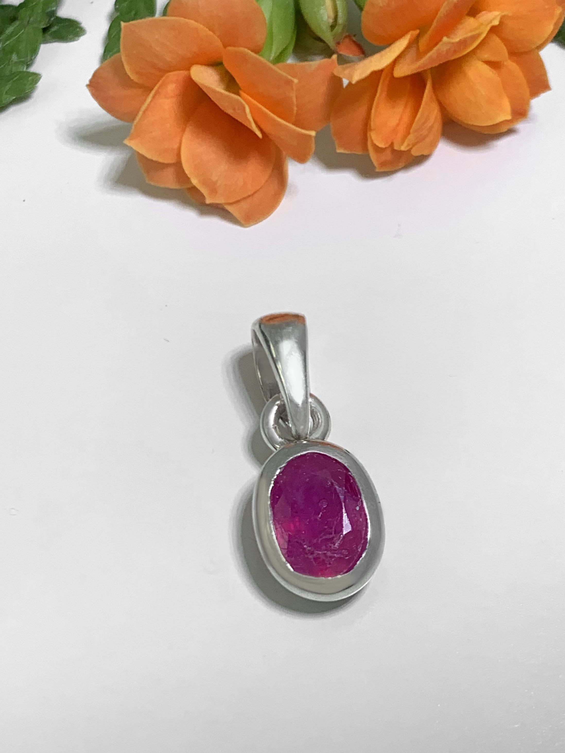 Ruby Pendant - TOP