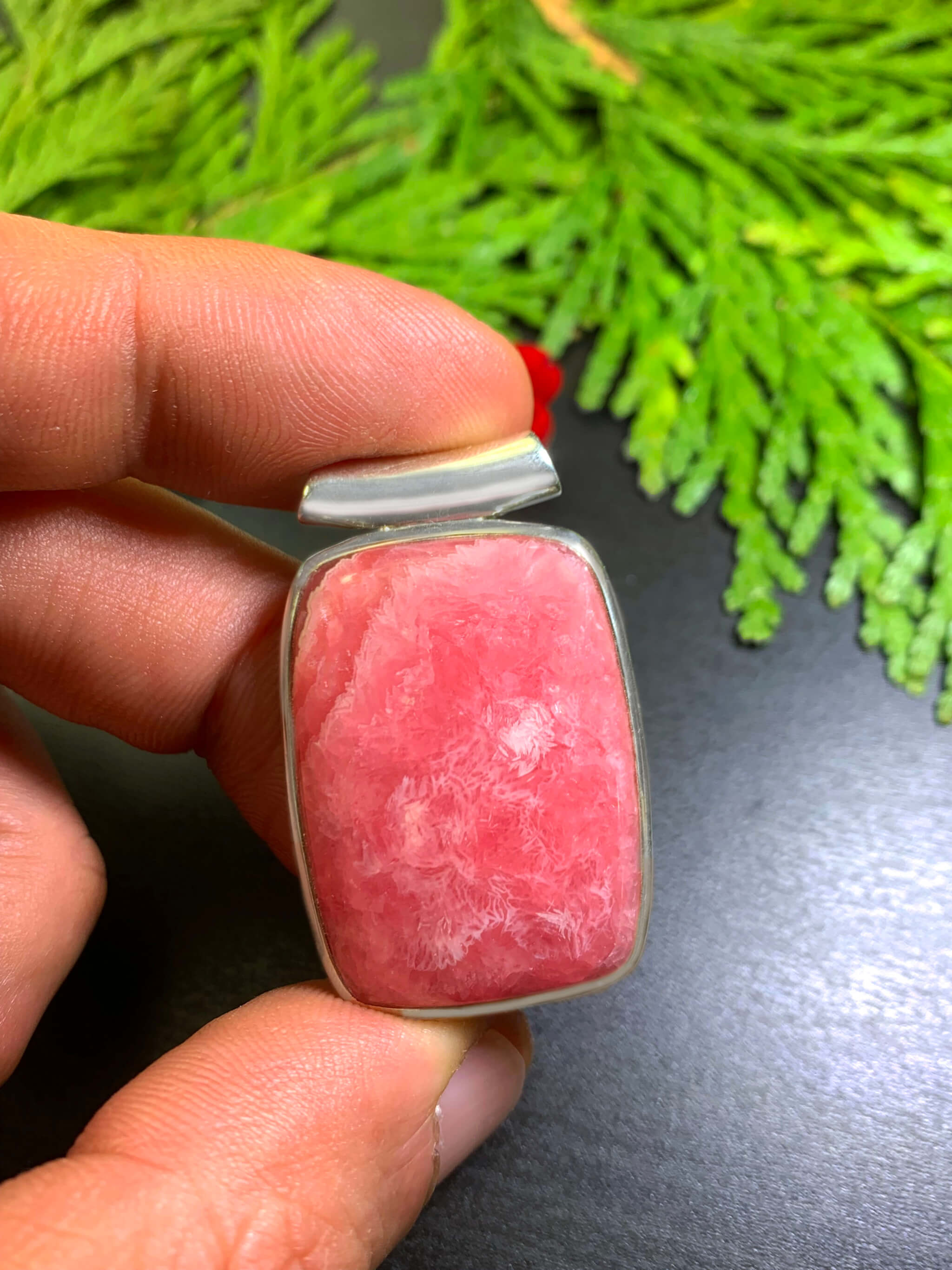 Rhodochrosite Pendant