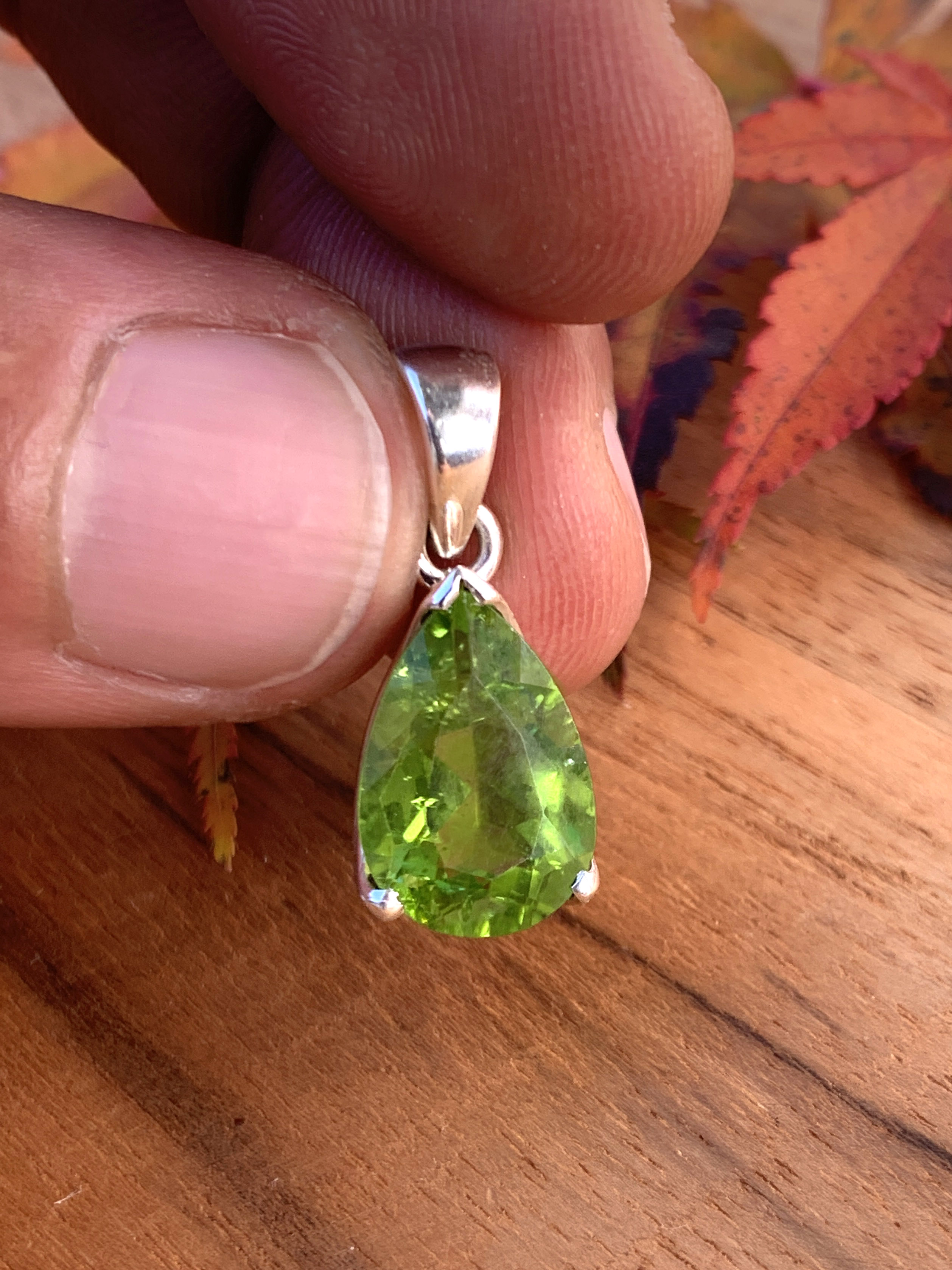 Top Peridot Pendant