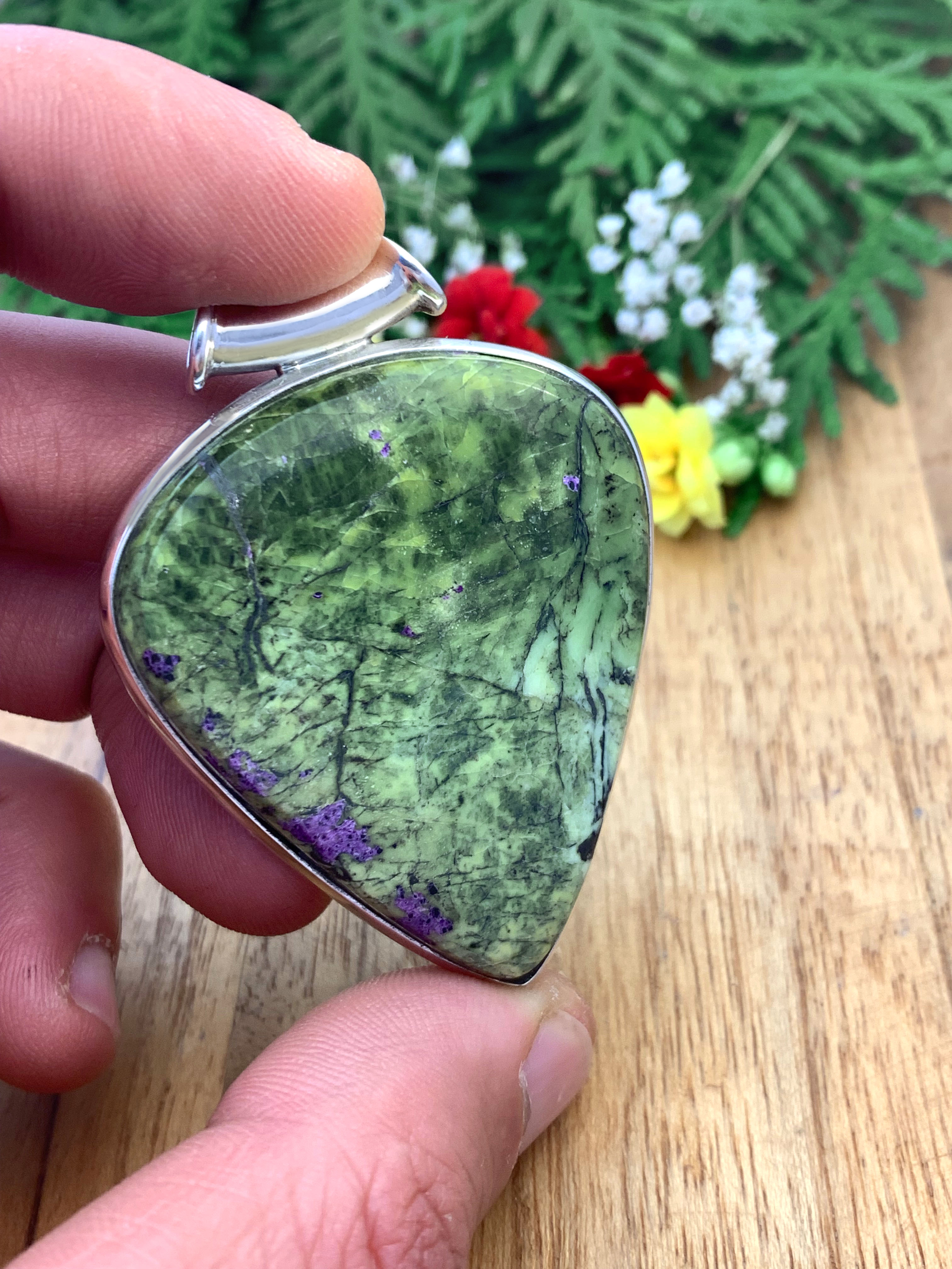 Stichtite Pendant - XL