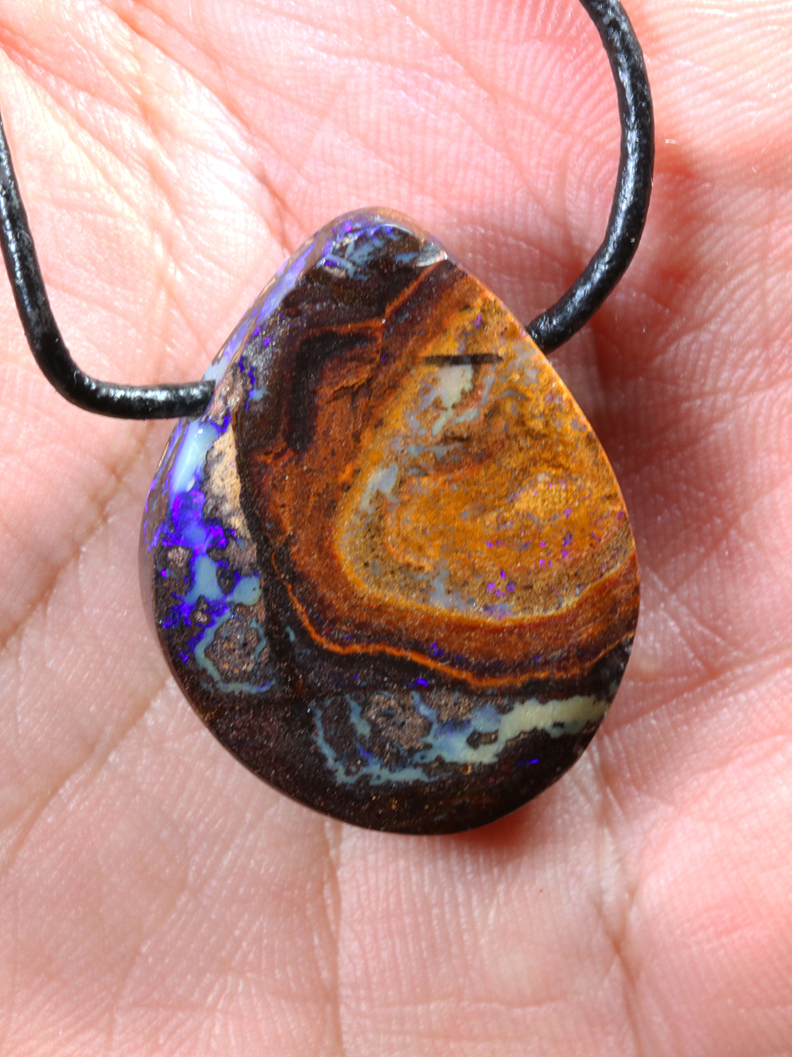 Boulder Opal Pendant