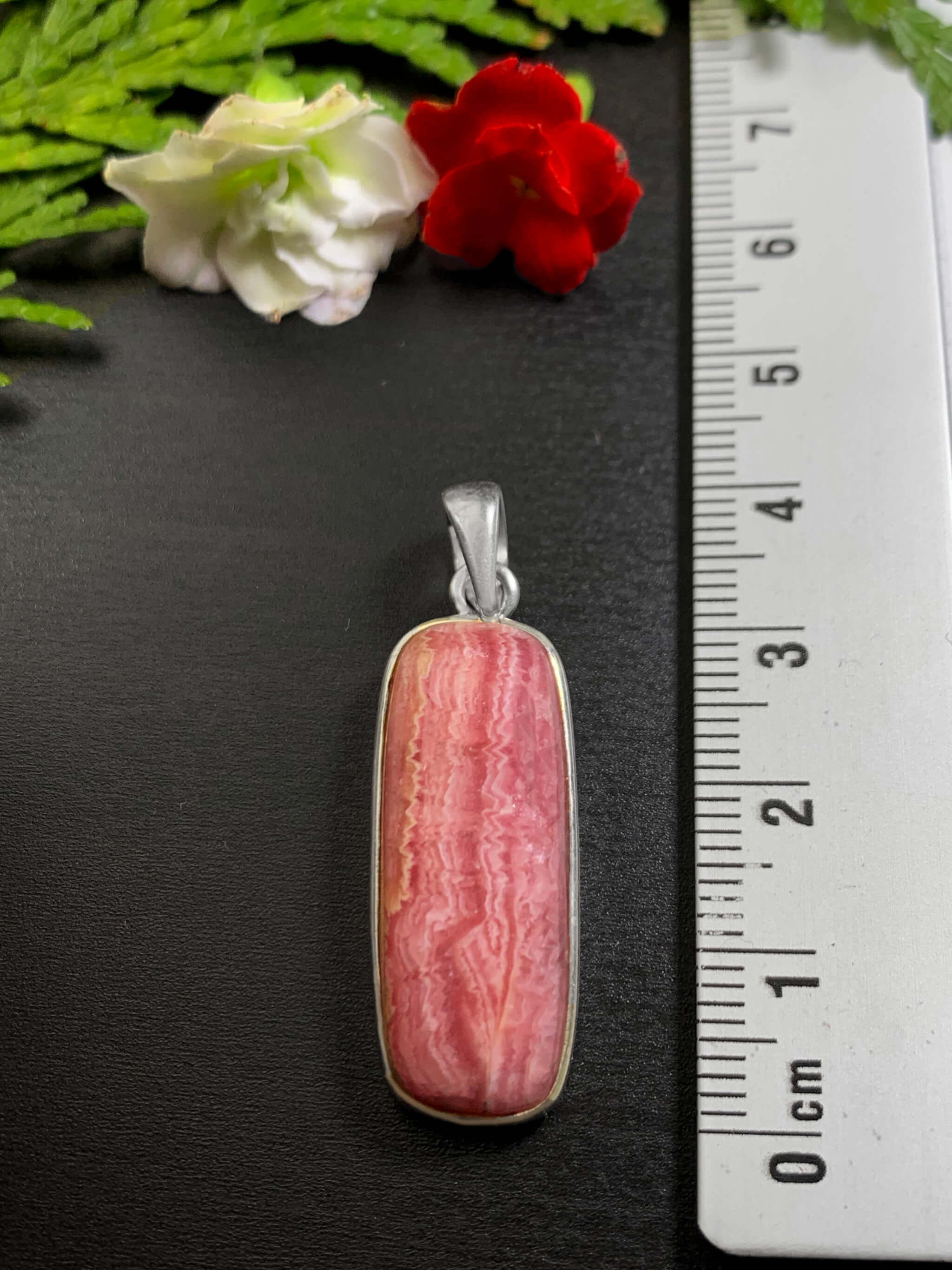 Rhodochrosite Pendant