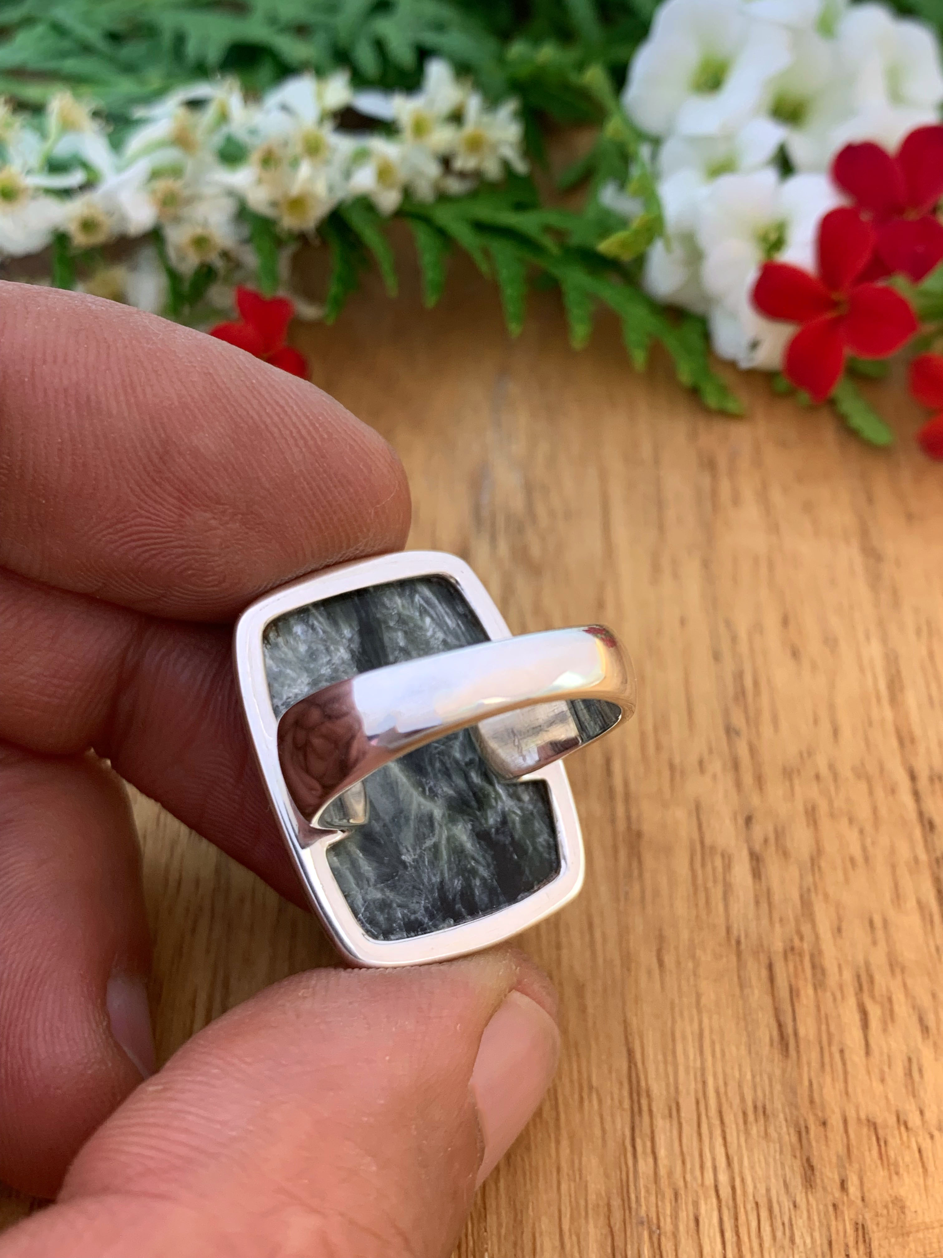Seraphinite Ring