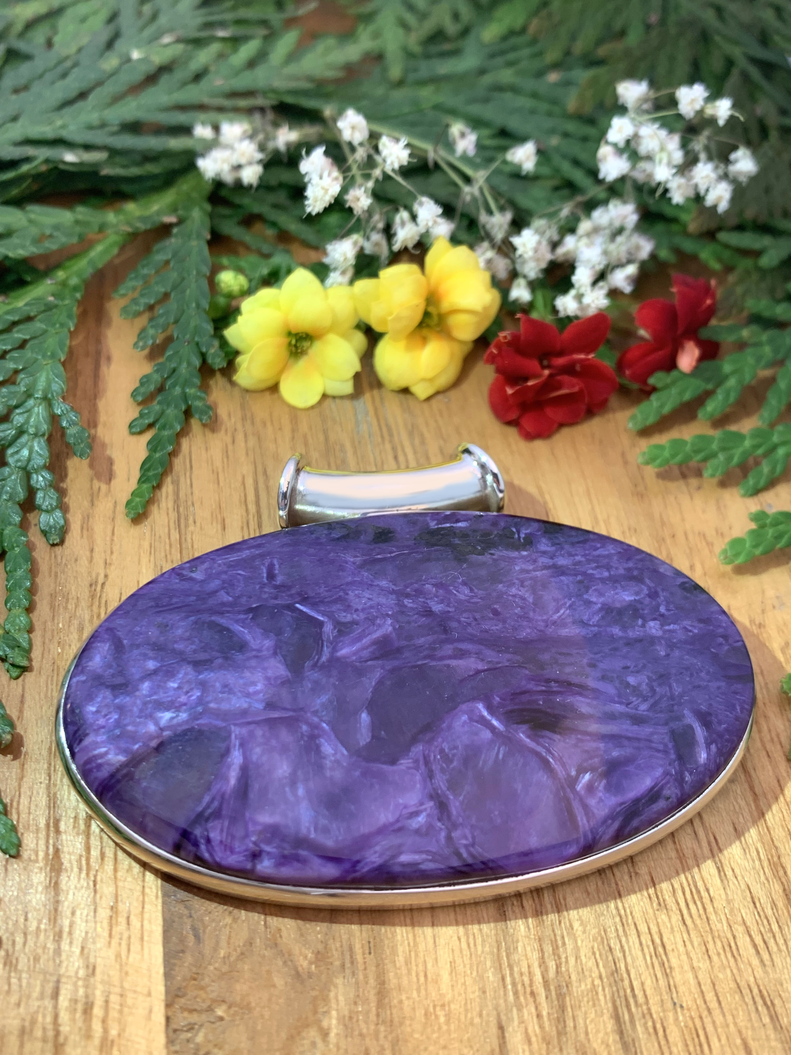 Charoite Pendant - XL