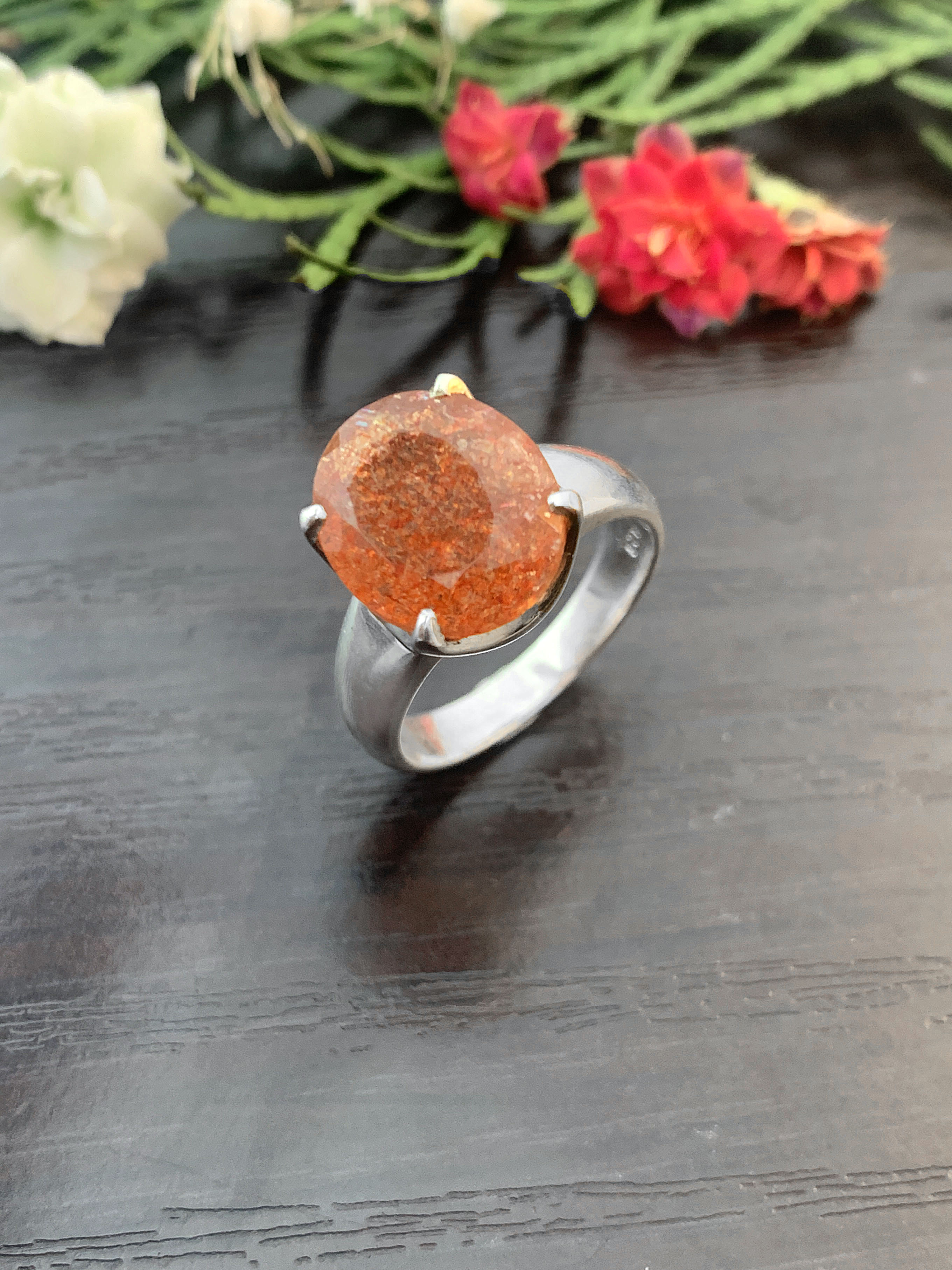 Sun stone Ring  