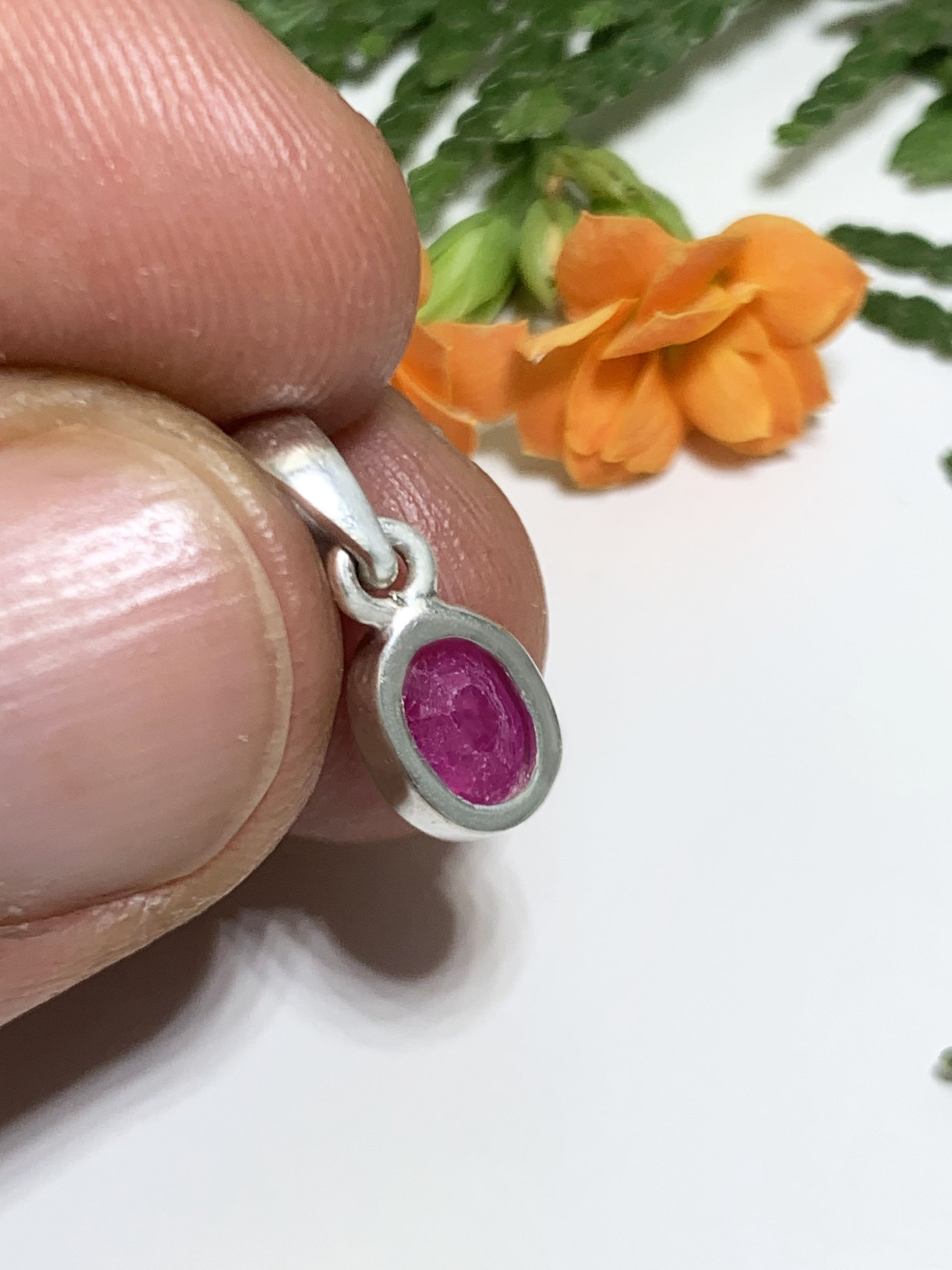 Ruby Pendant - TOP