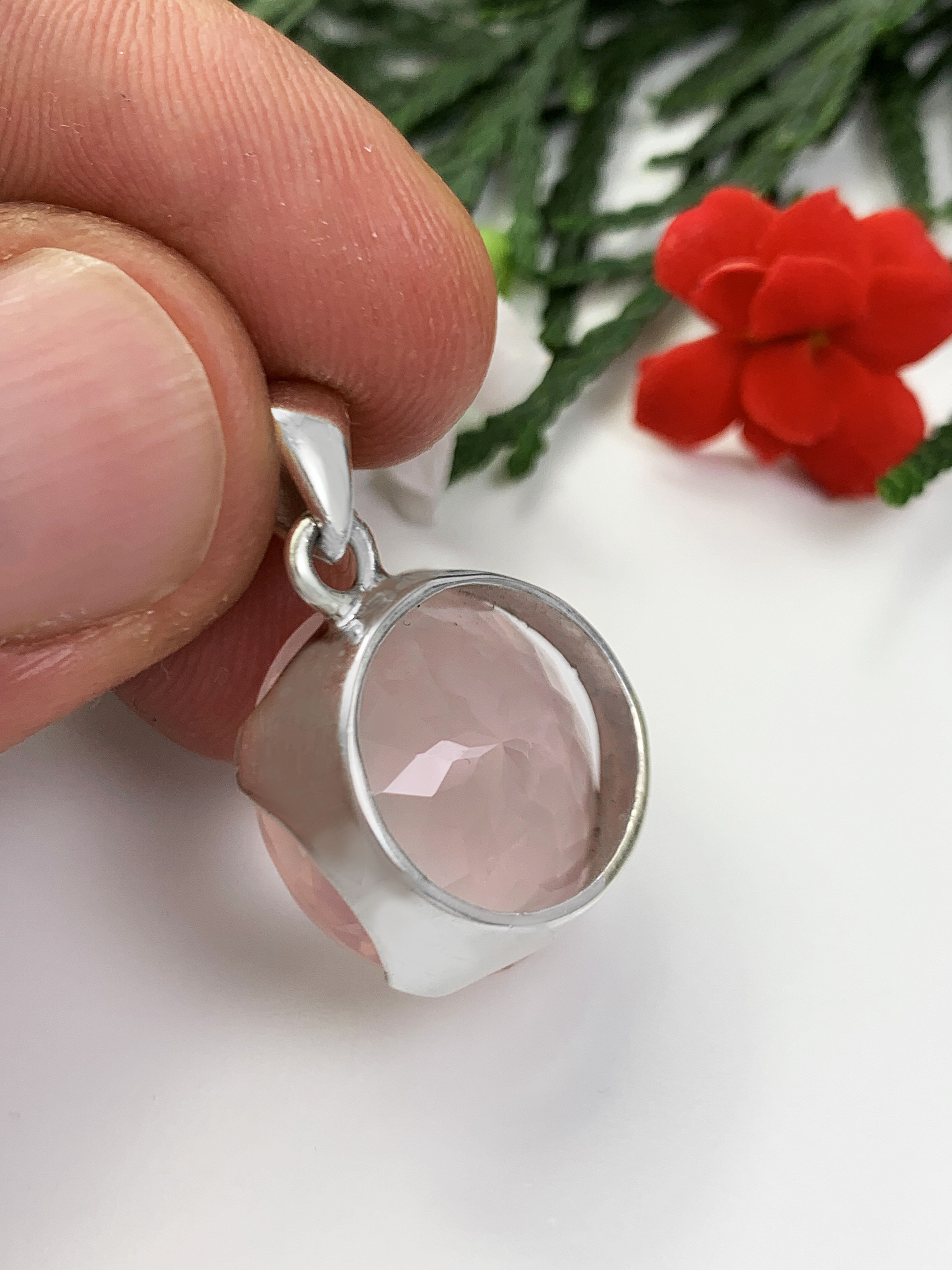 Rose Quartz Pendant