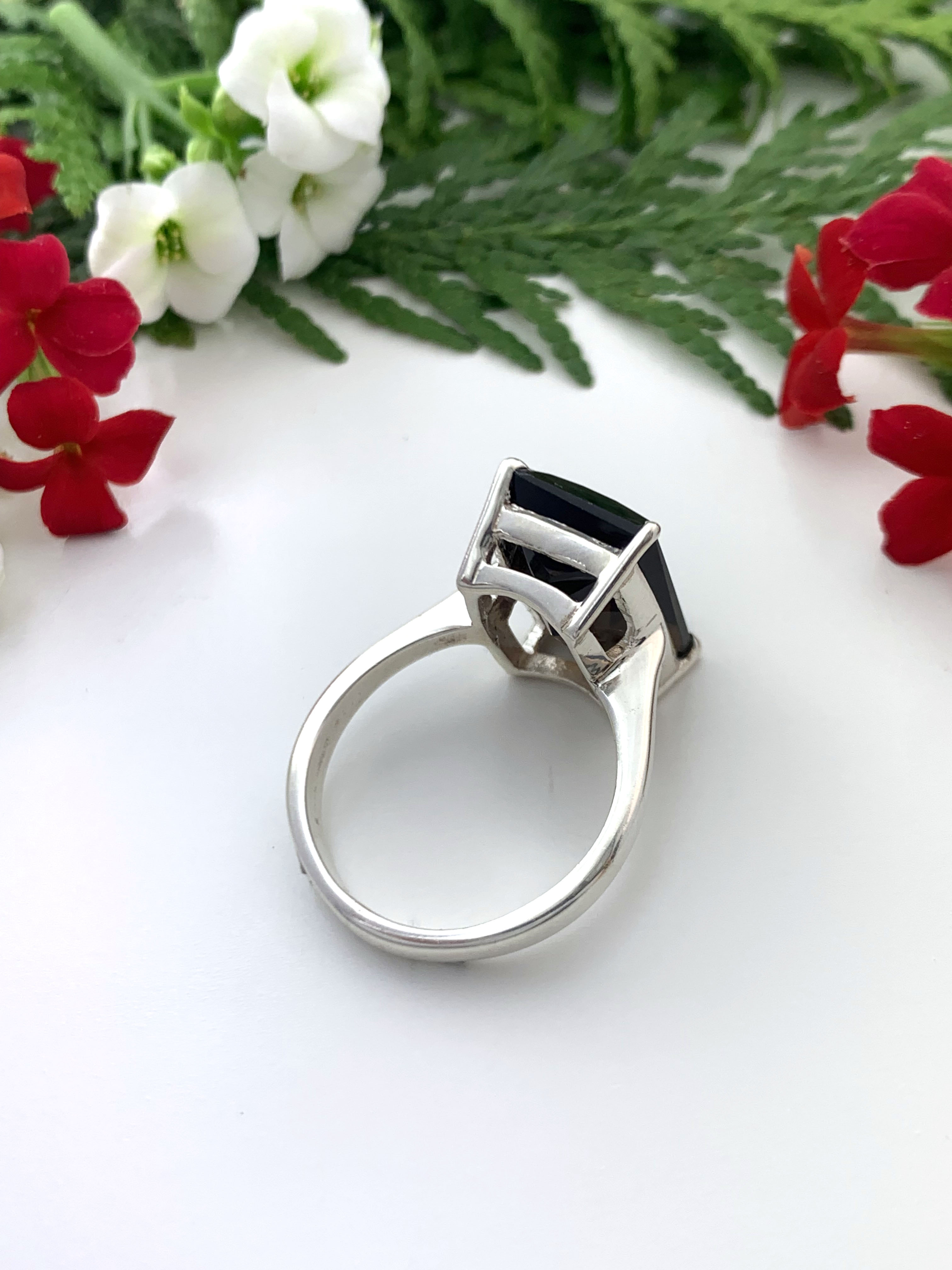 Smooky Quartz Ring
