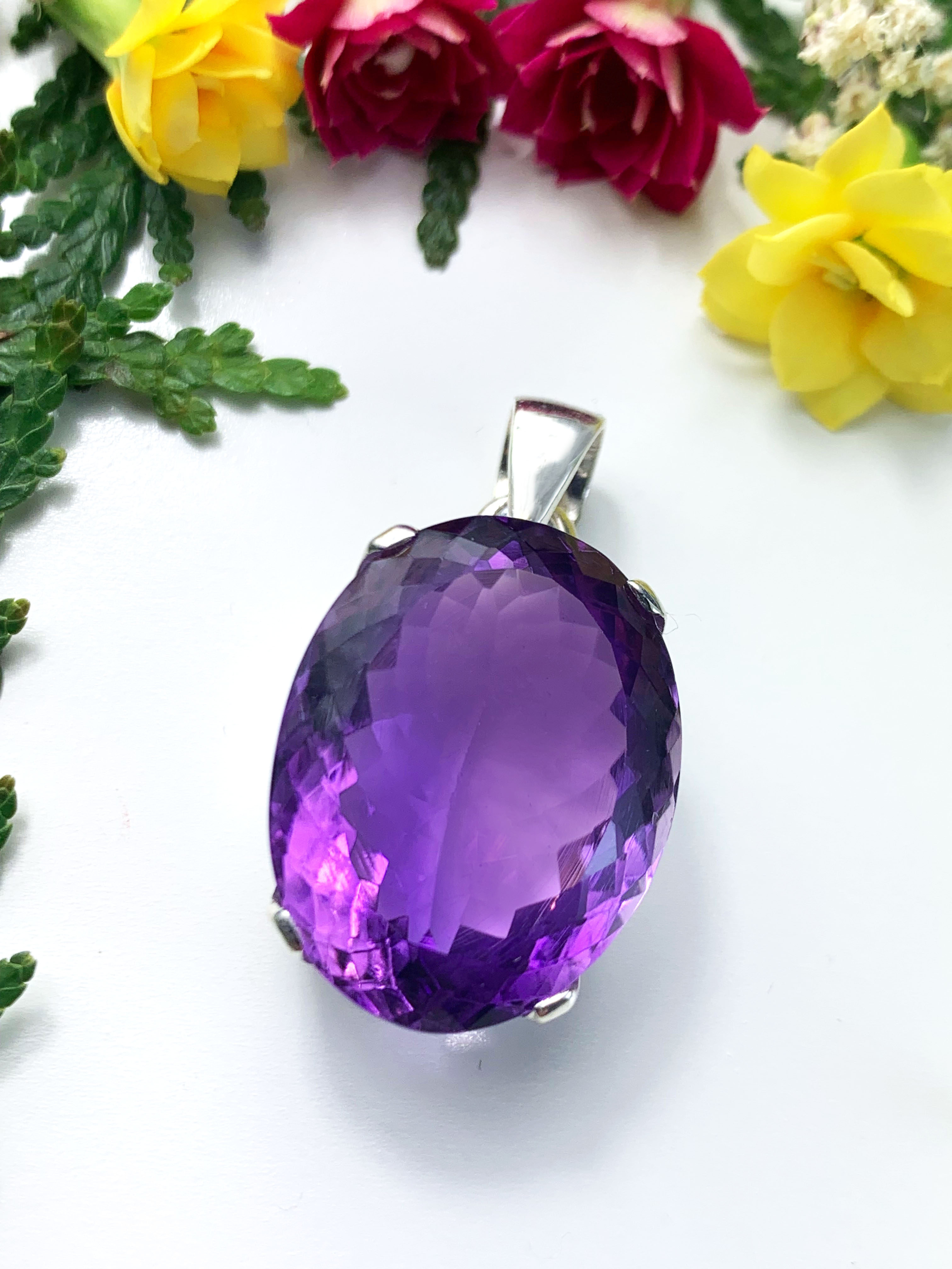 amethyst-anhaenger-amethyst-pendant-ah04404 Amethyst Anhänger TOP Afrika