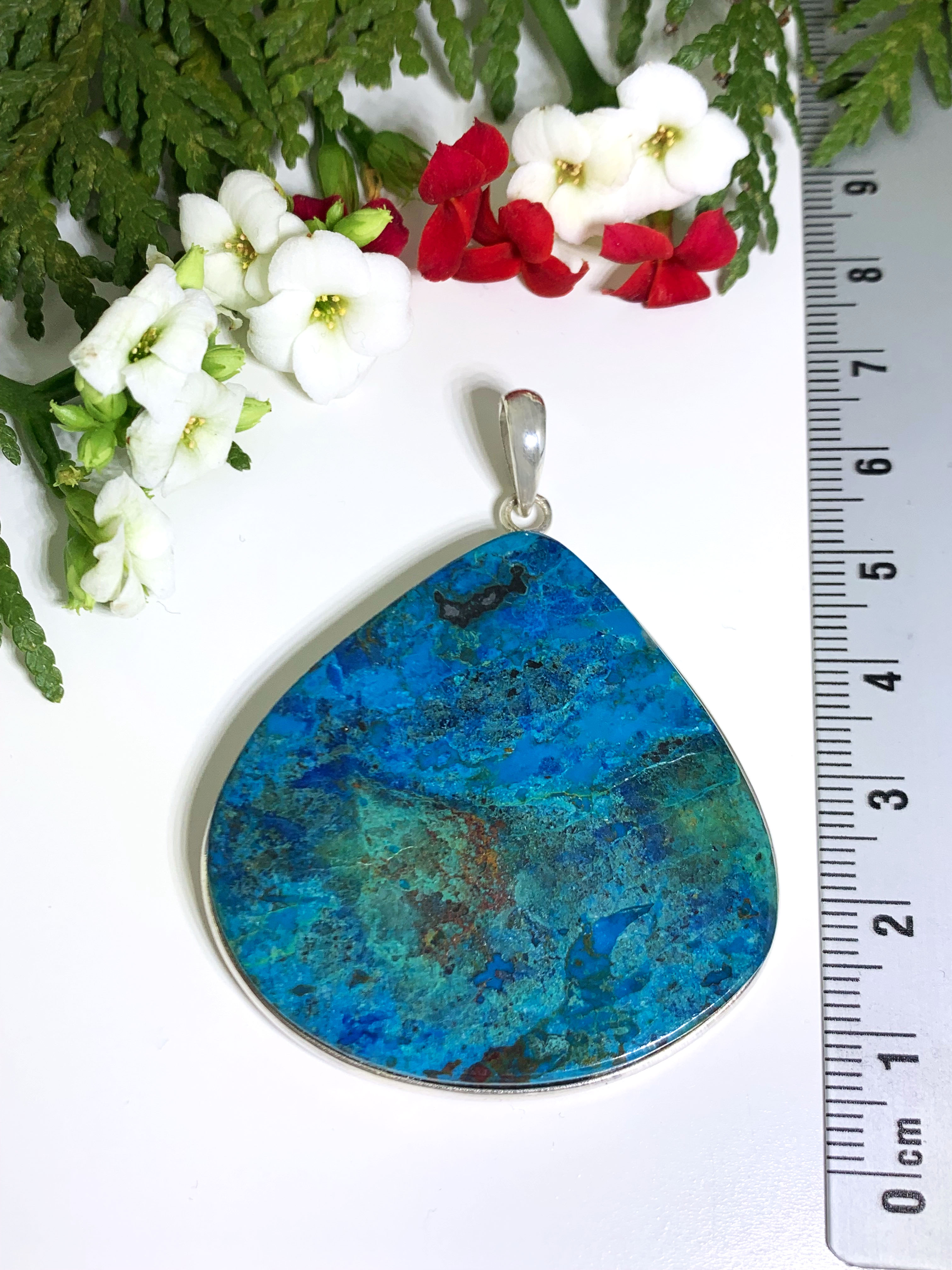 Shattuckite Pendant