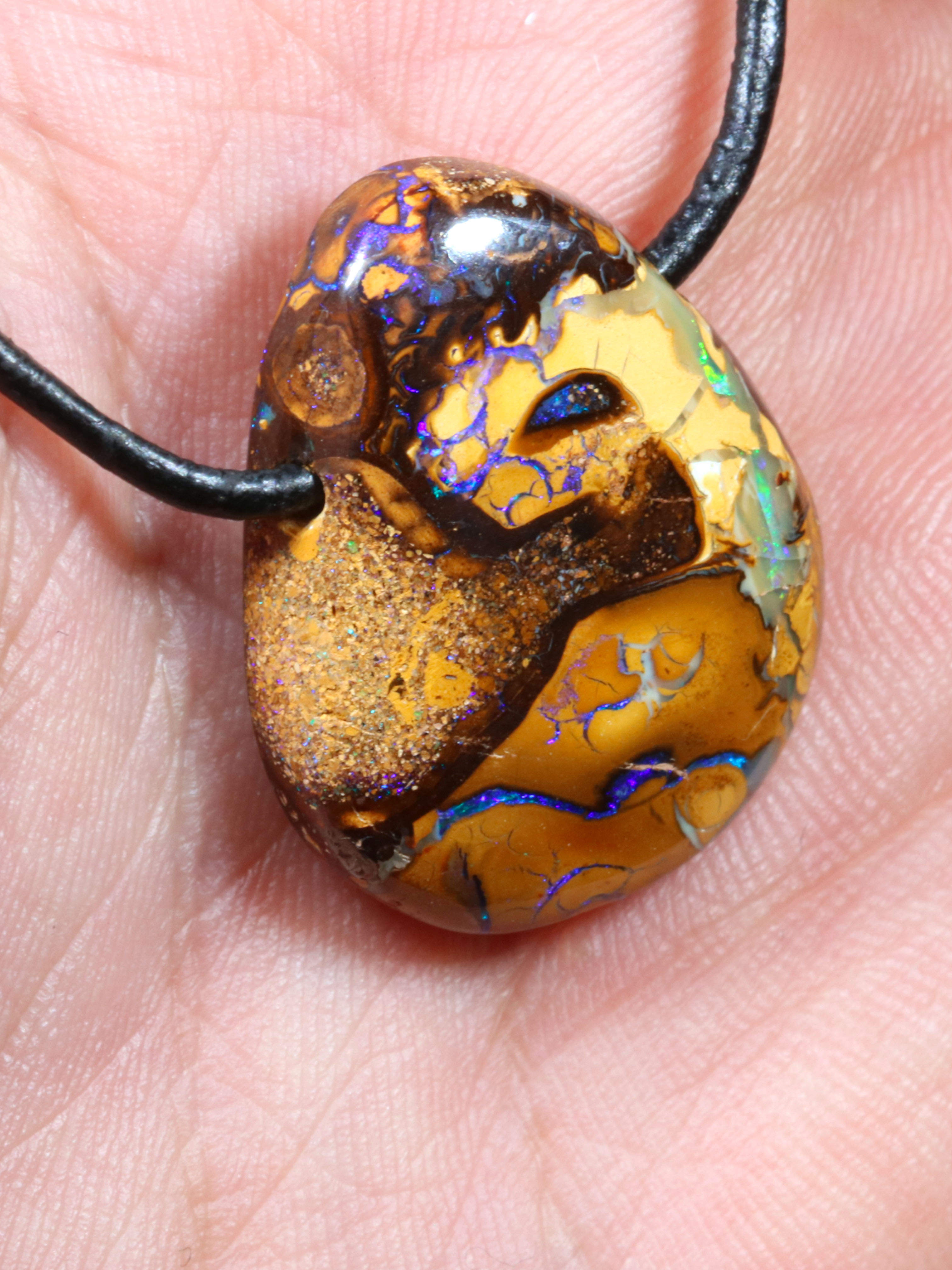 Boulder Opal Anhänger 