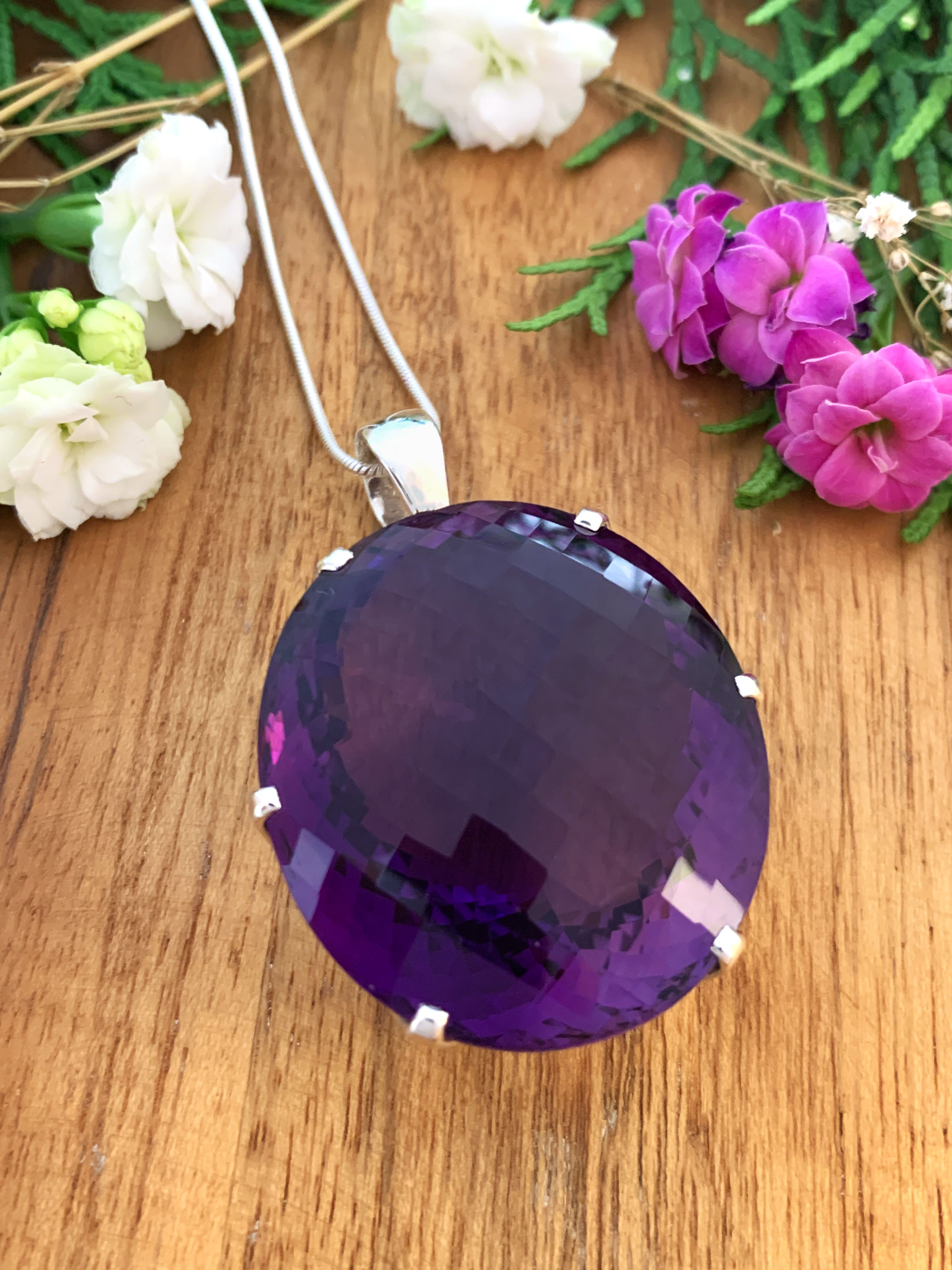 amethyst-anhaenger-top-amethyst-pendant-ah02746 Amethyst Anhänger - TOP XL