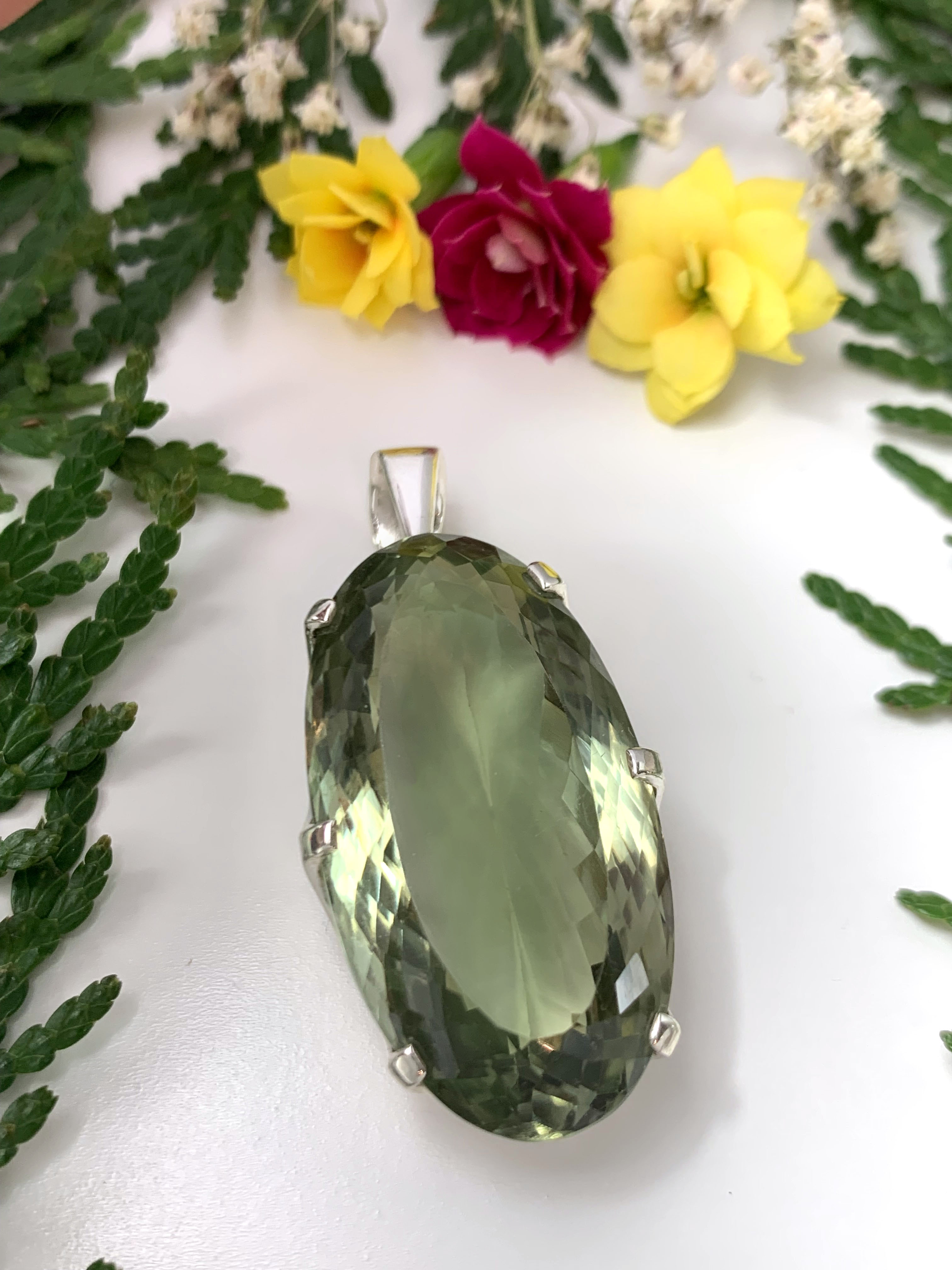 Prasiolith Anhänger