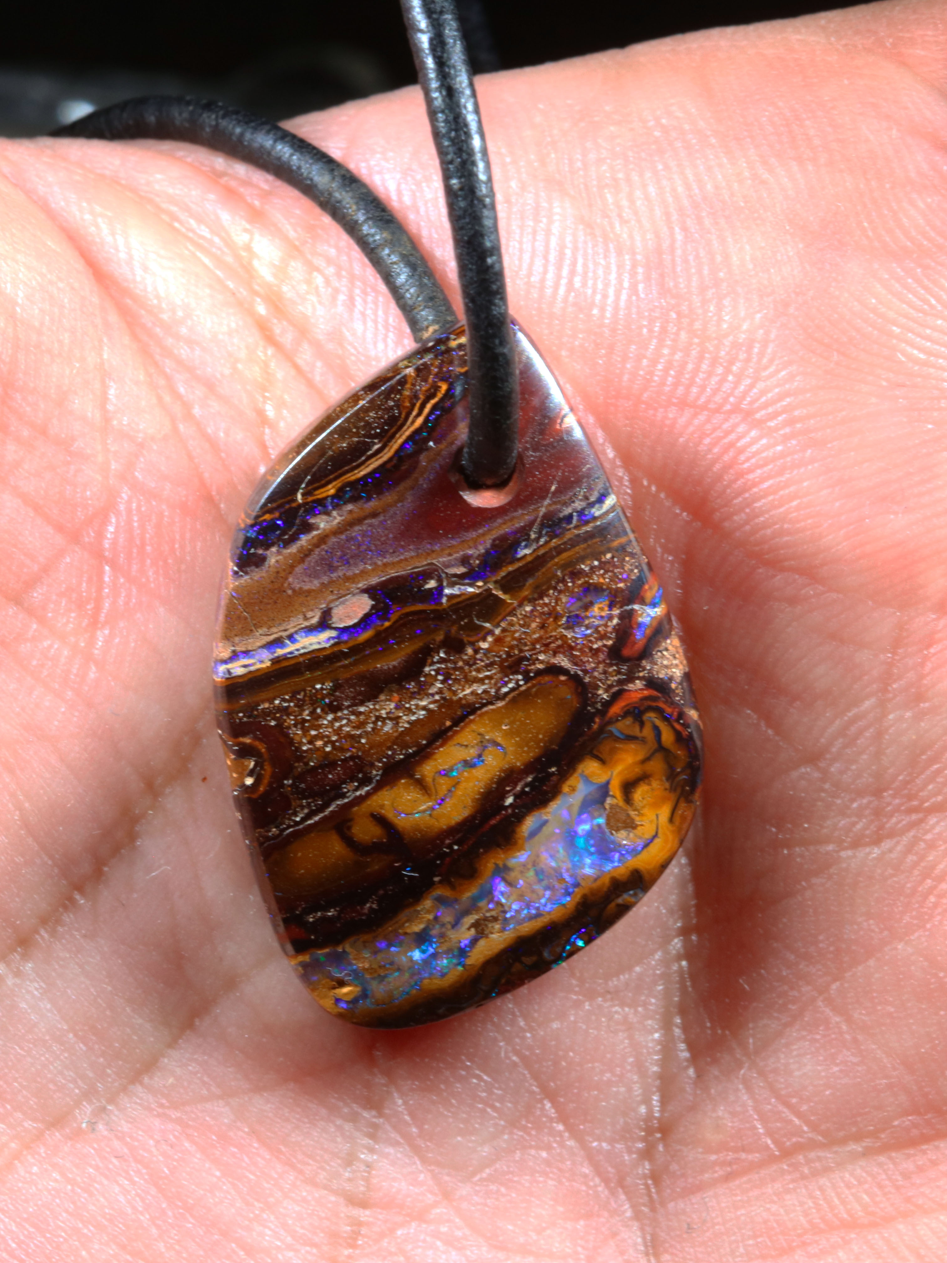 Boulder Opal Pendant