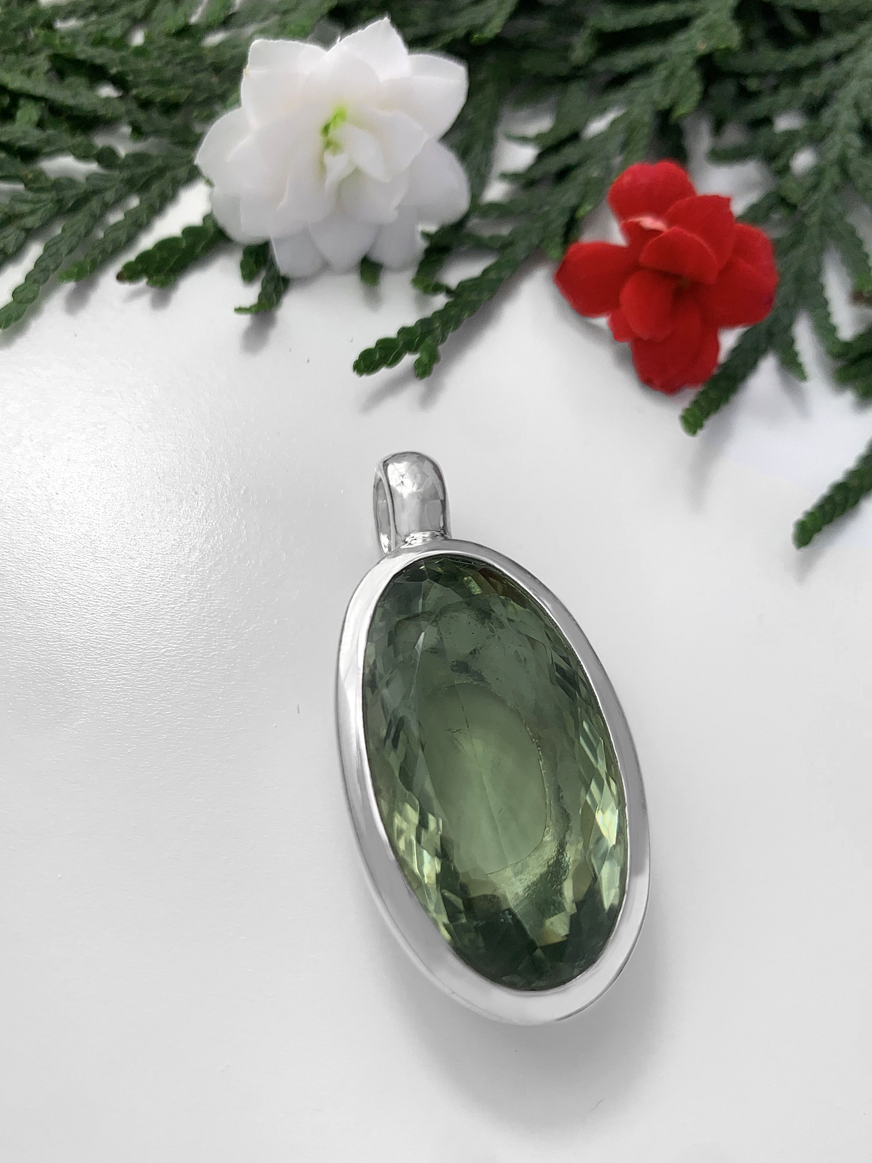 Prasiolith Anhänger