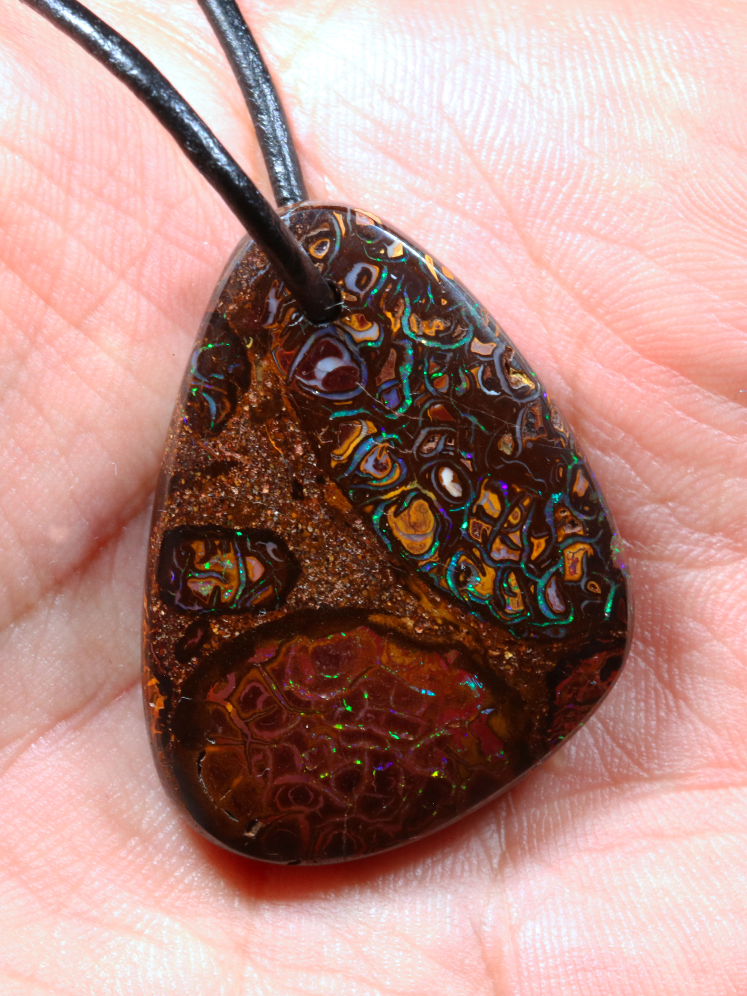 Boulder Opal Anhänger 