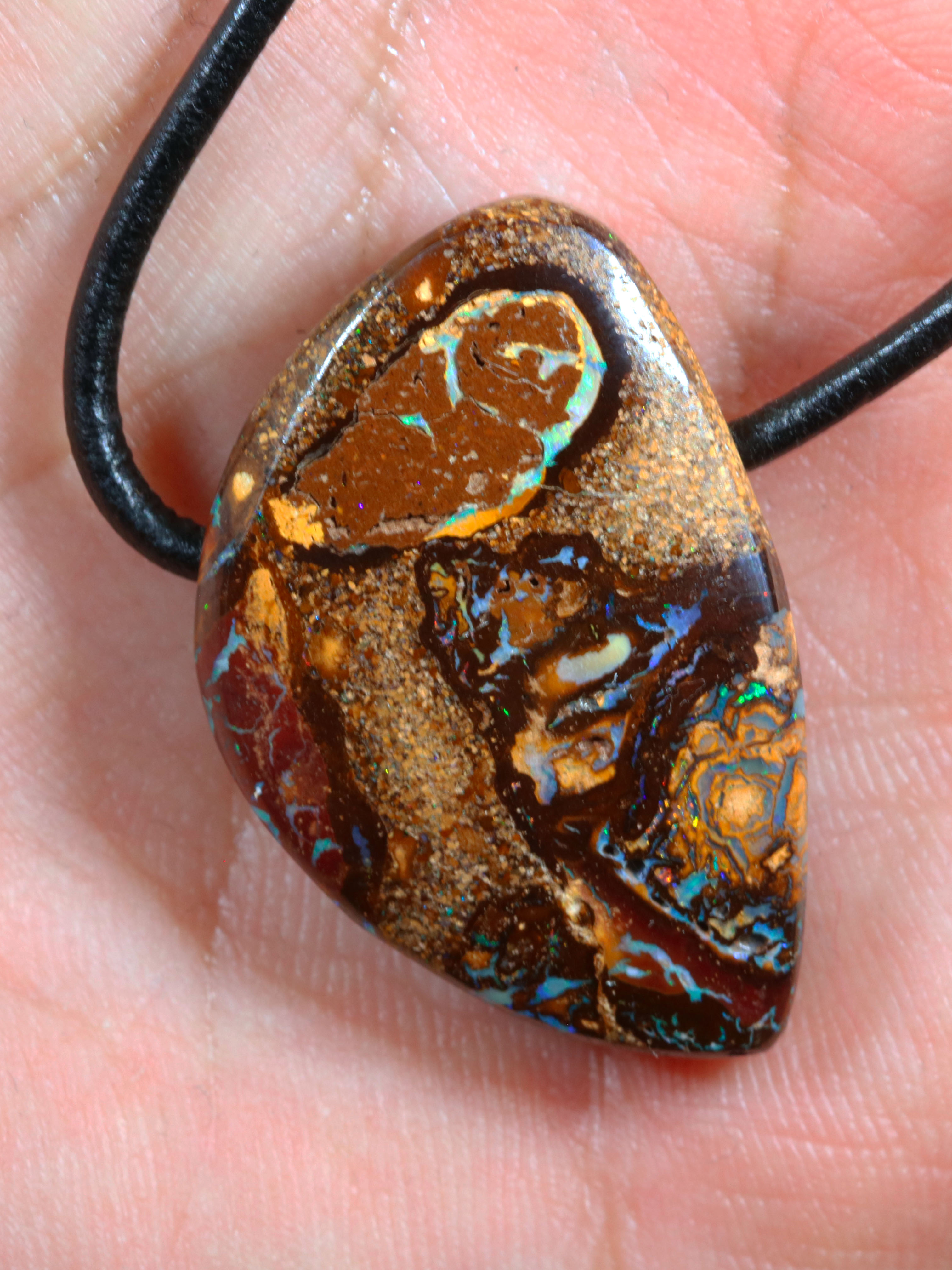 Boulder Opal Pendant