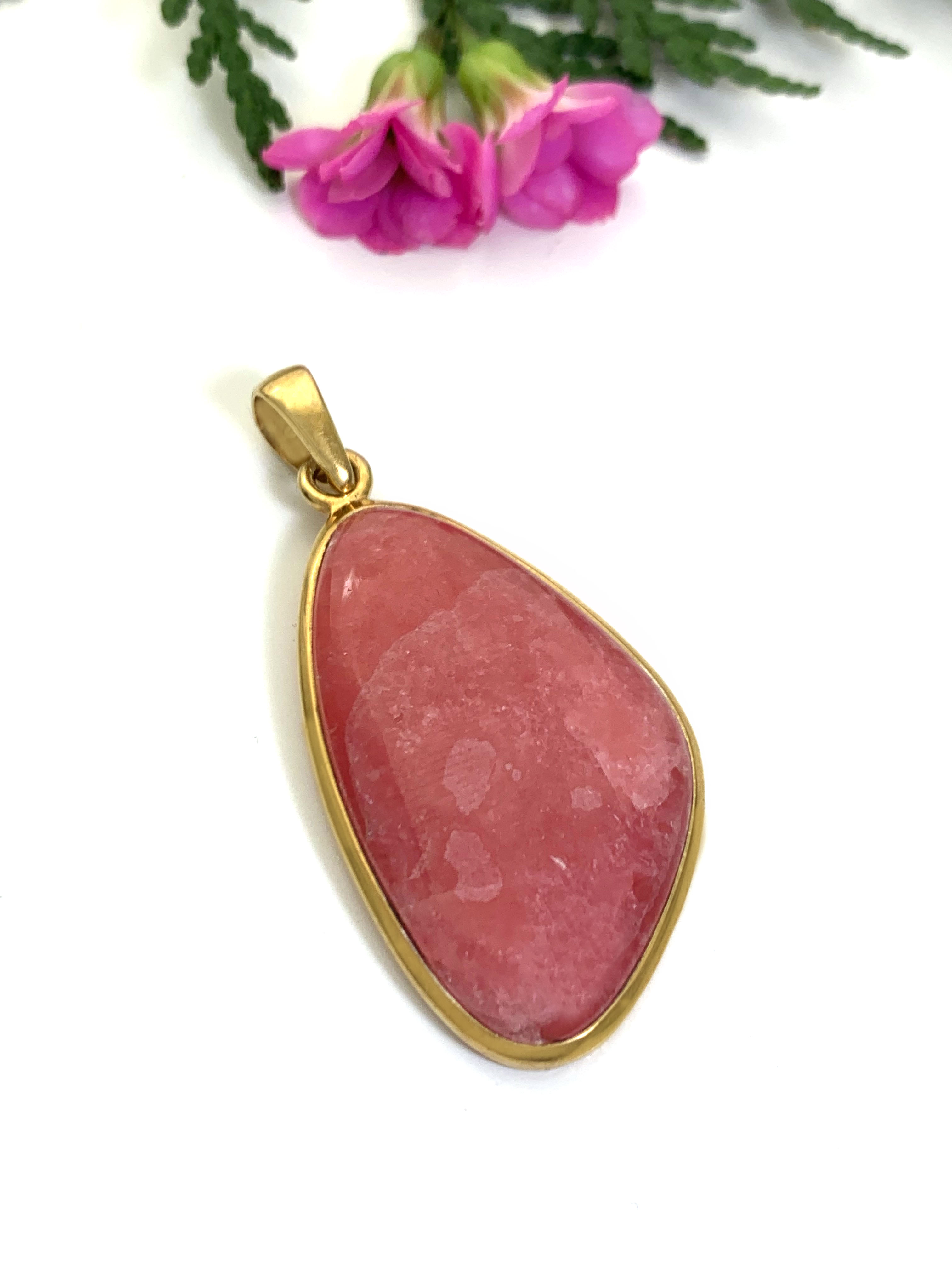 Rhodochrosite Pendant 