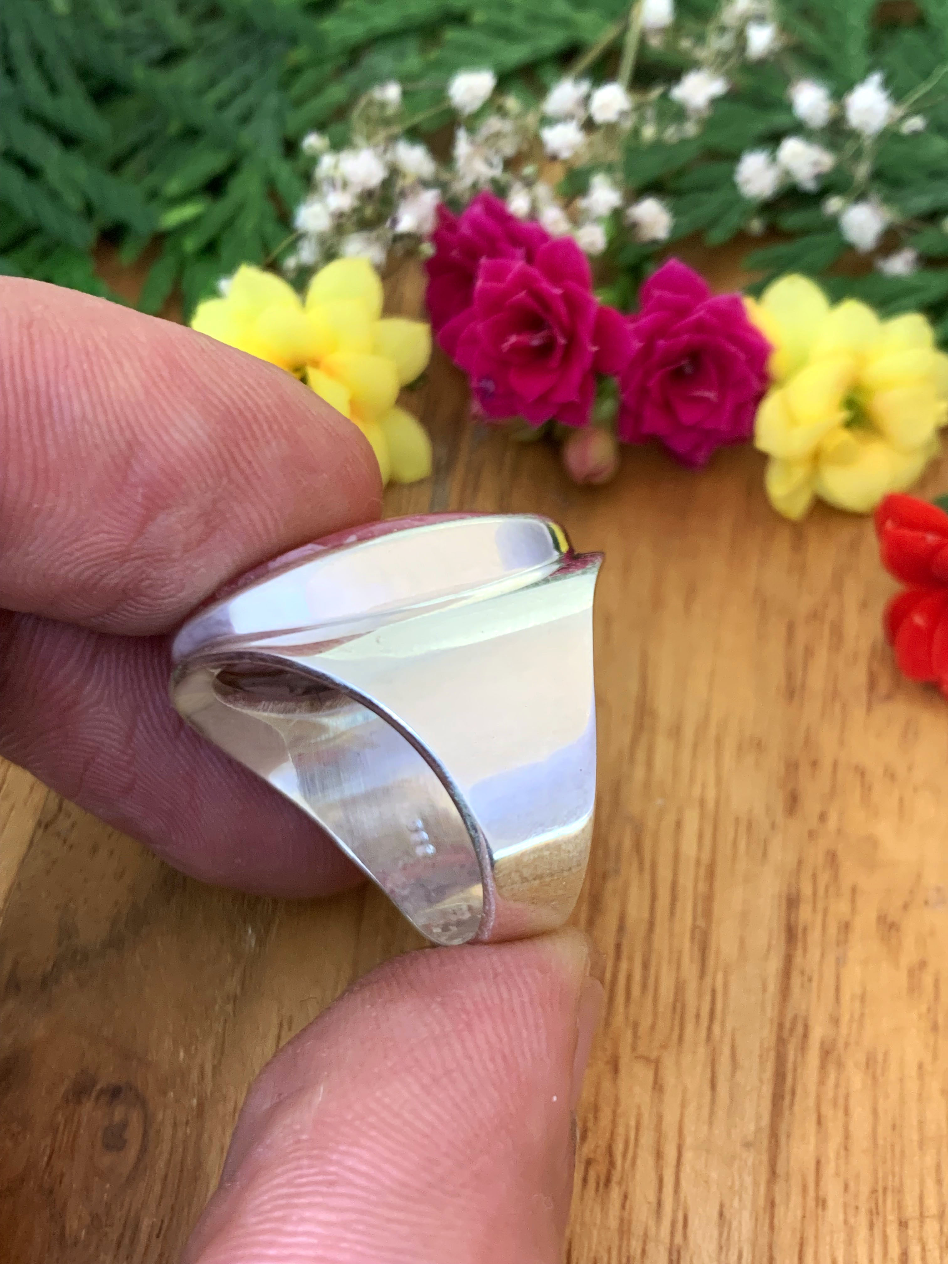 Rhodochrosit Ring