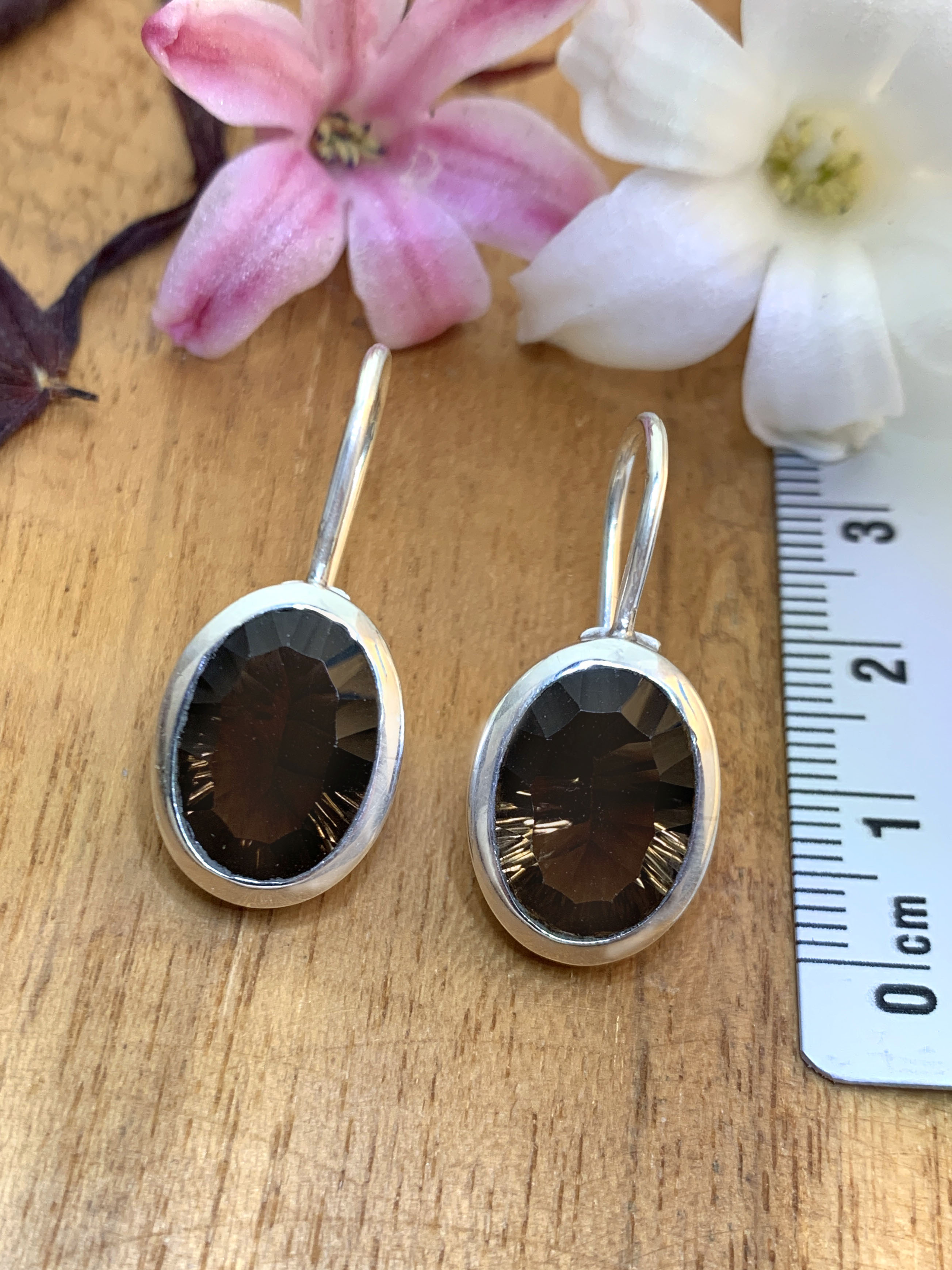 Smoky Quartz Earrings