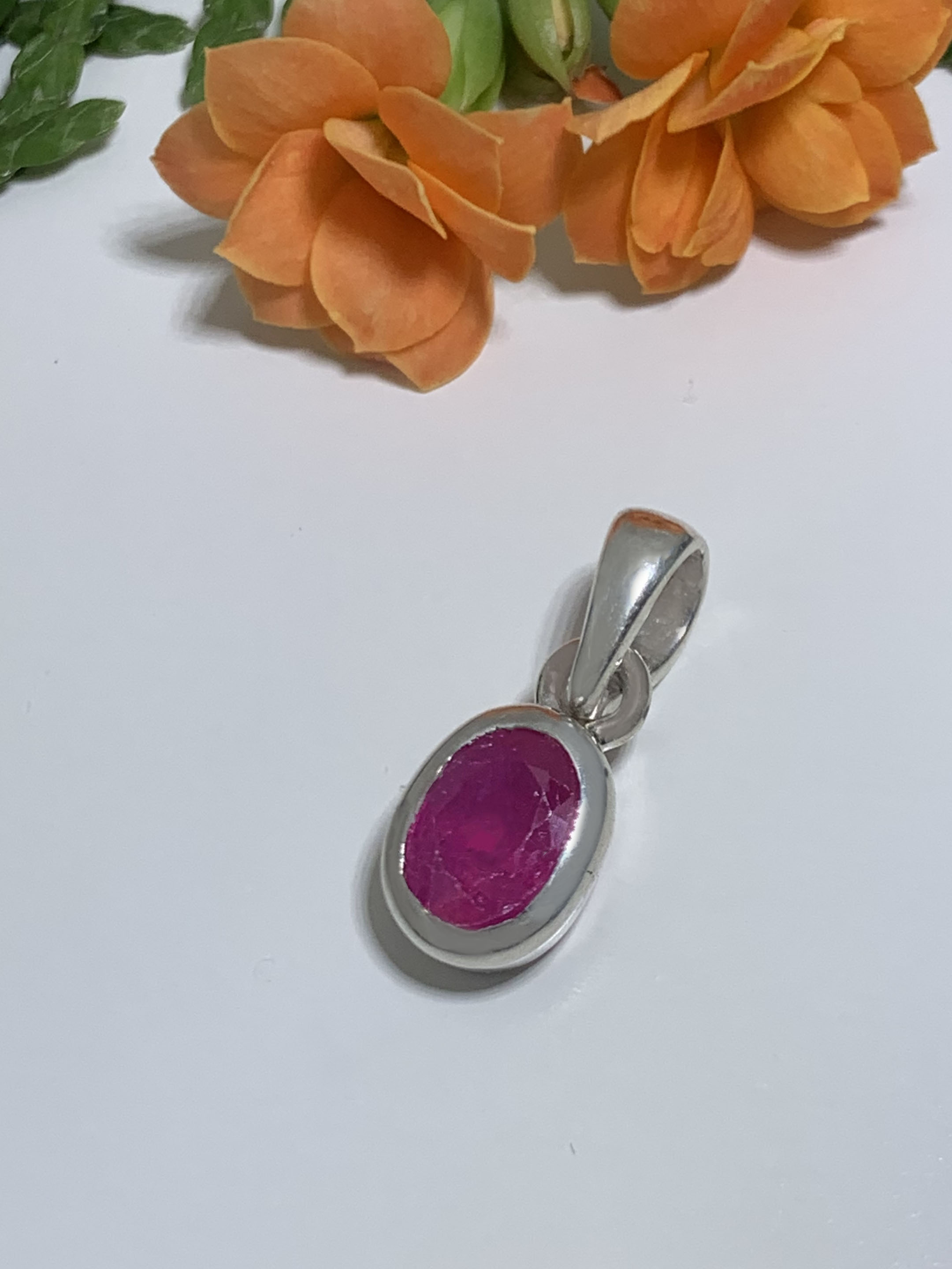 Ruby Pendant - TOP