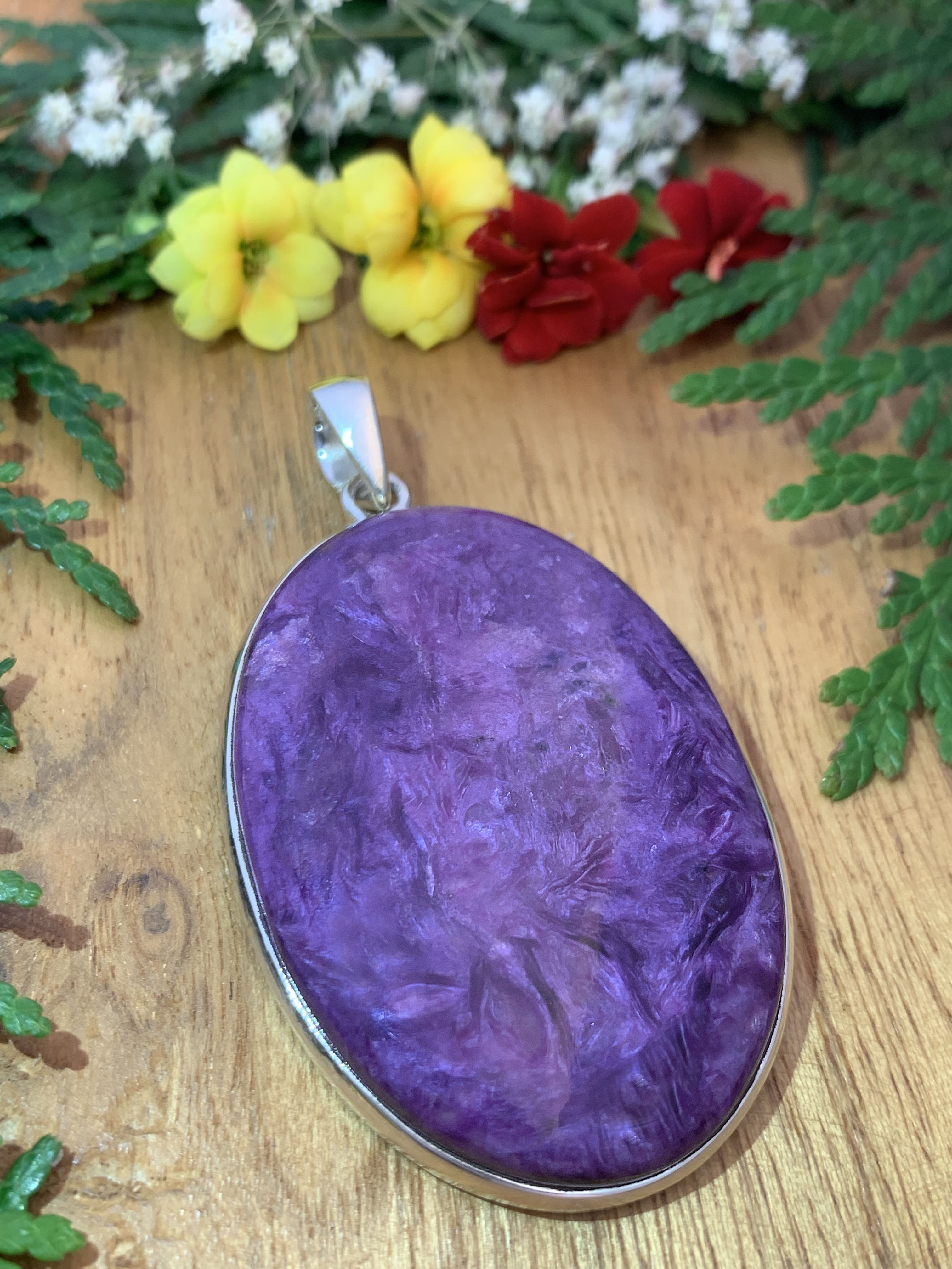 Charoite Pendant